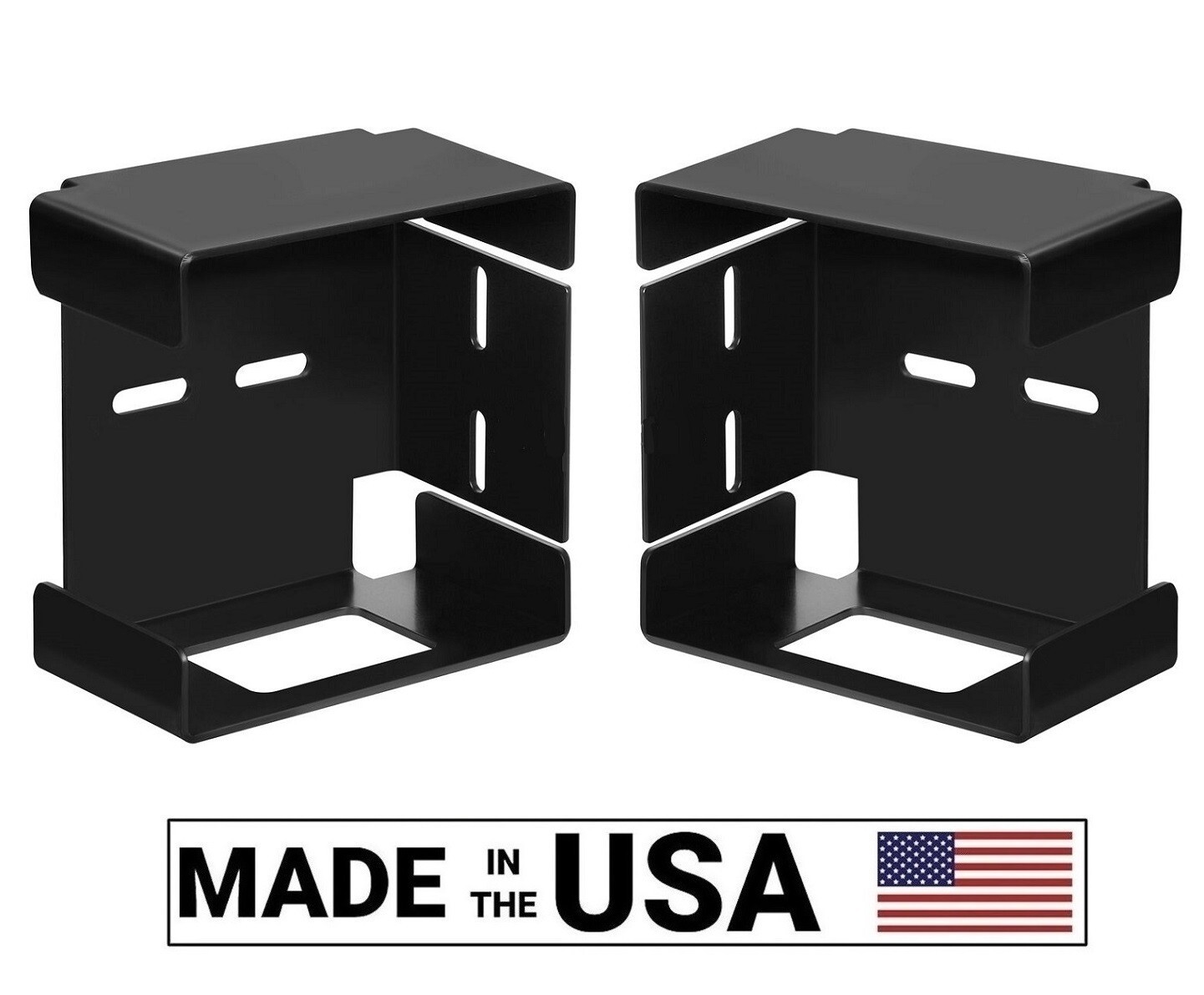[SR] Steel Tail Brake Light Guard Square Mount Box Trailer Truck Over 80\