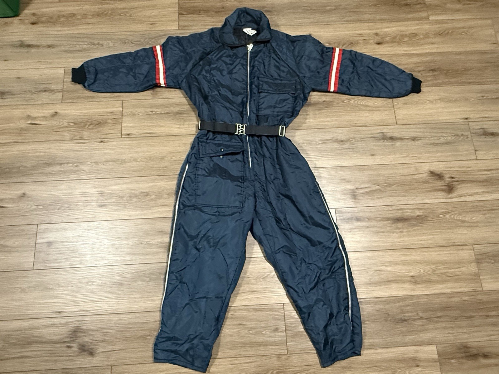 Vintage JC Penney Winter Snowmobile Coverall Snowsuit Men\'s Size Large L Regular