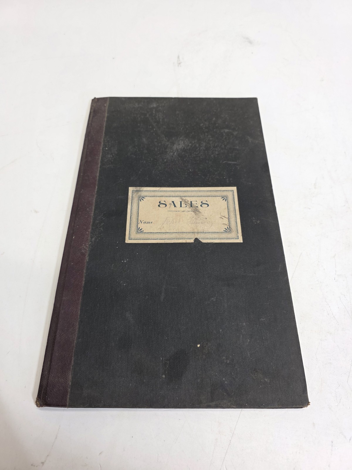 1895-1896 Sales Ledger Late 1800s Book Keeping Ledger 1895-1896 Sales Ledger Late 1800s Book Keeping Ledger