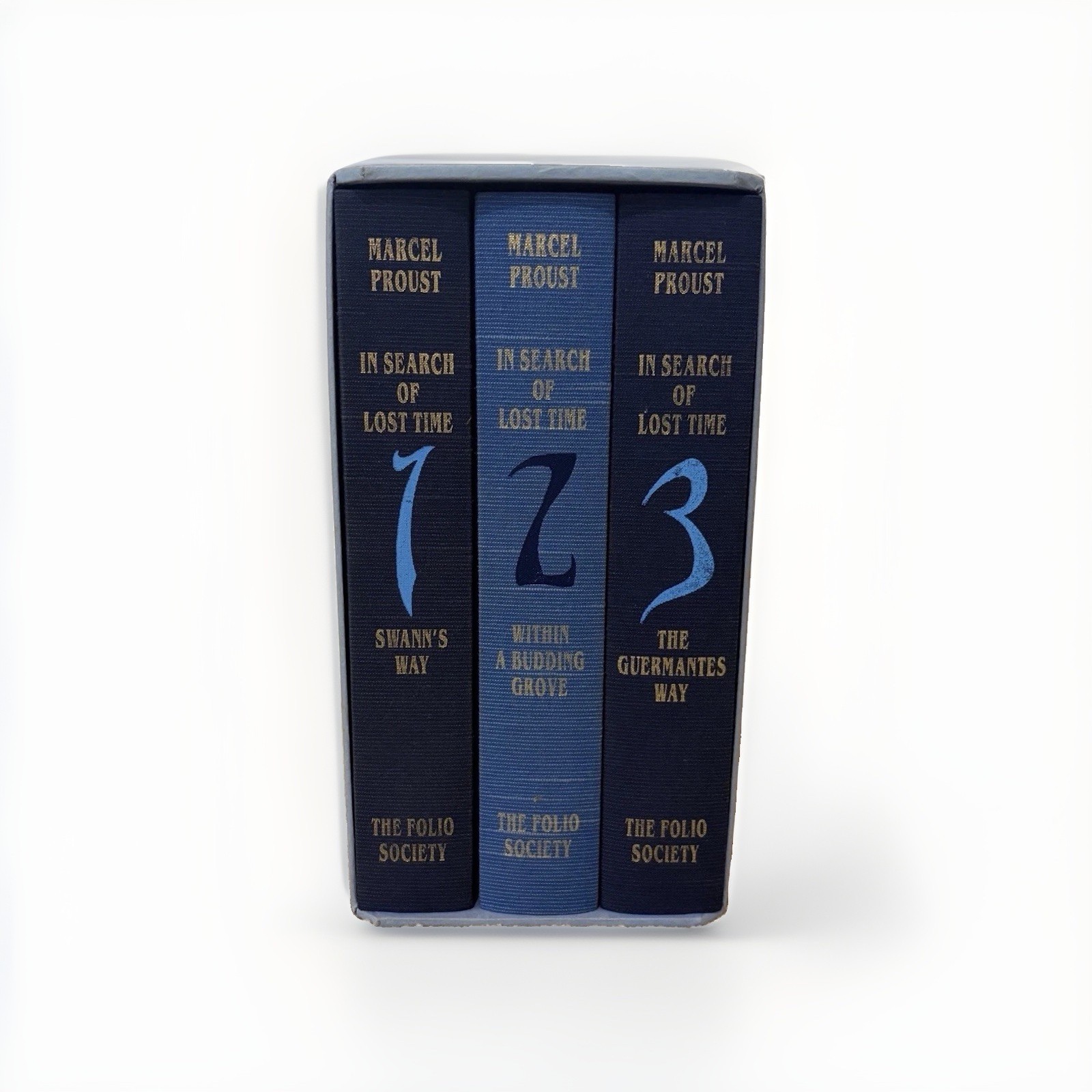 The Folio Society In Search of Lost Time Vol 1-3 Hardcover Marcel Proust The Folio Society In Search of Lost Time Vol 1-3 Hardcover Marcel Proust