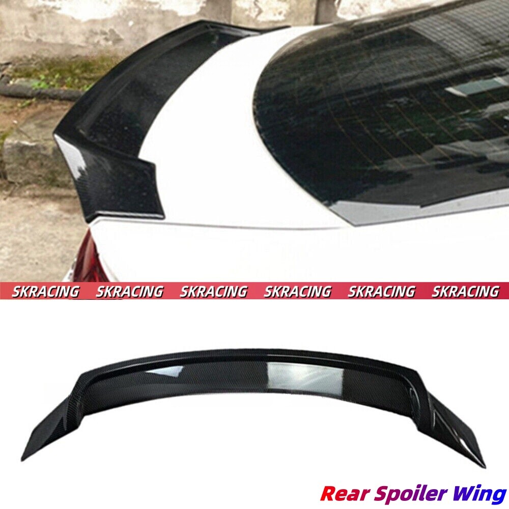 For 2009-2017 VW Volkswagen CC Carbon Fiber ABS Rear Trunk Spoiler Lip Wing 1X