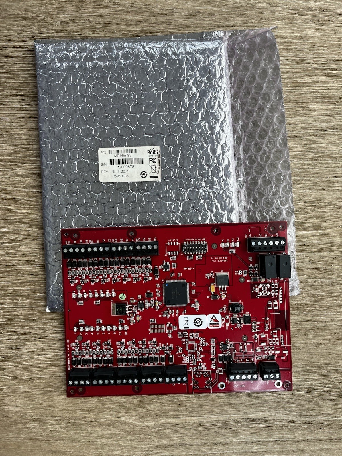NEW MERCURY MR16in-S3 Dual Reader Interface Module Lenel LNL-1320