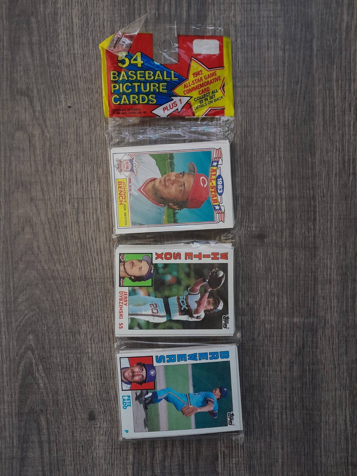 1984 Topps Baseball Rack Pack 
