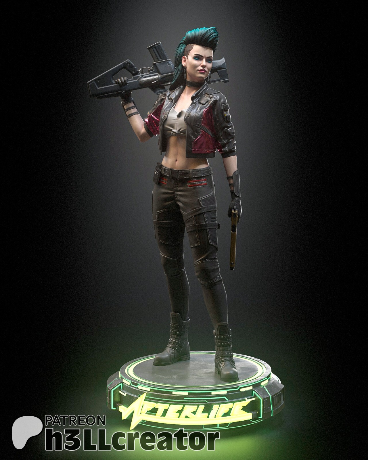 Rogue Amendiares Figure 1/6 Scale Resin Model Garage Kit (Cyberpunk 2077) Rogue Amendiares Figure 1/6 Scale Resin Model Garage Kit (Cyberpunk 2077)