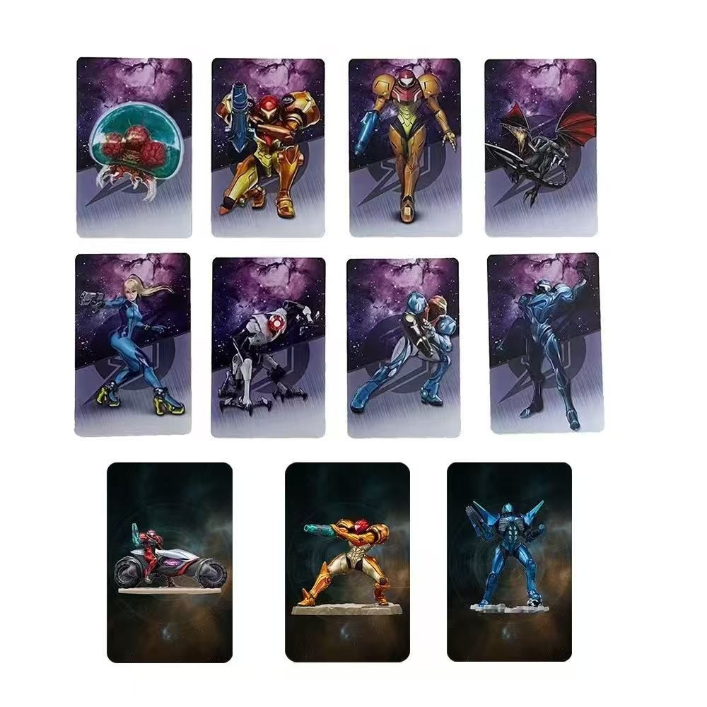 NEW ALL 11PCS Amiibos METROID DREAD PVC Card Fast ShippingFree stickers