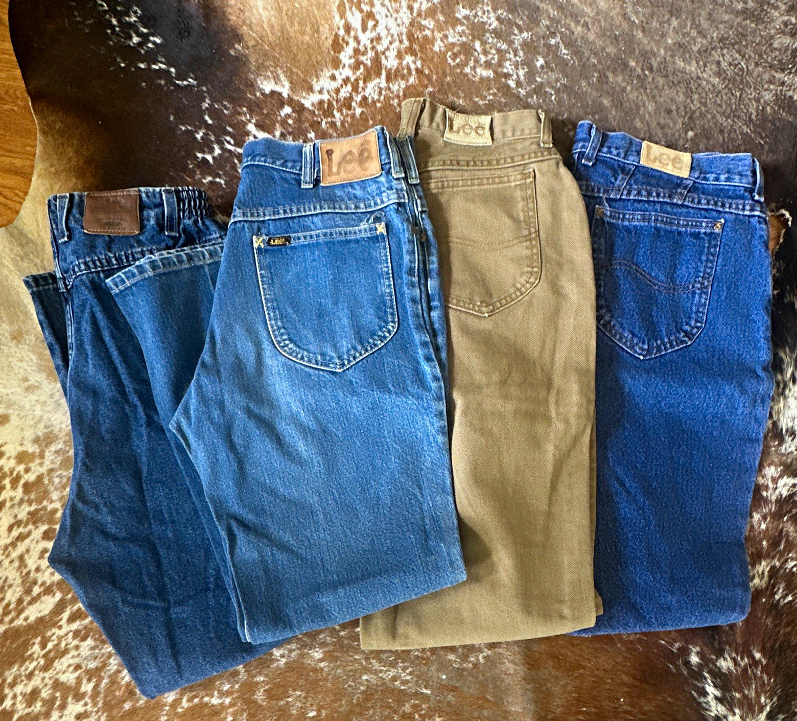 Vintage LOT (4) Lee Riders Relaxed Fit Straight Leg Jeans Vintage LOT (4) Lee Riders Relaxed Fit Straight Leg Jeans