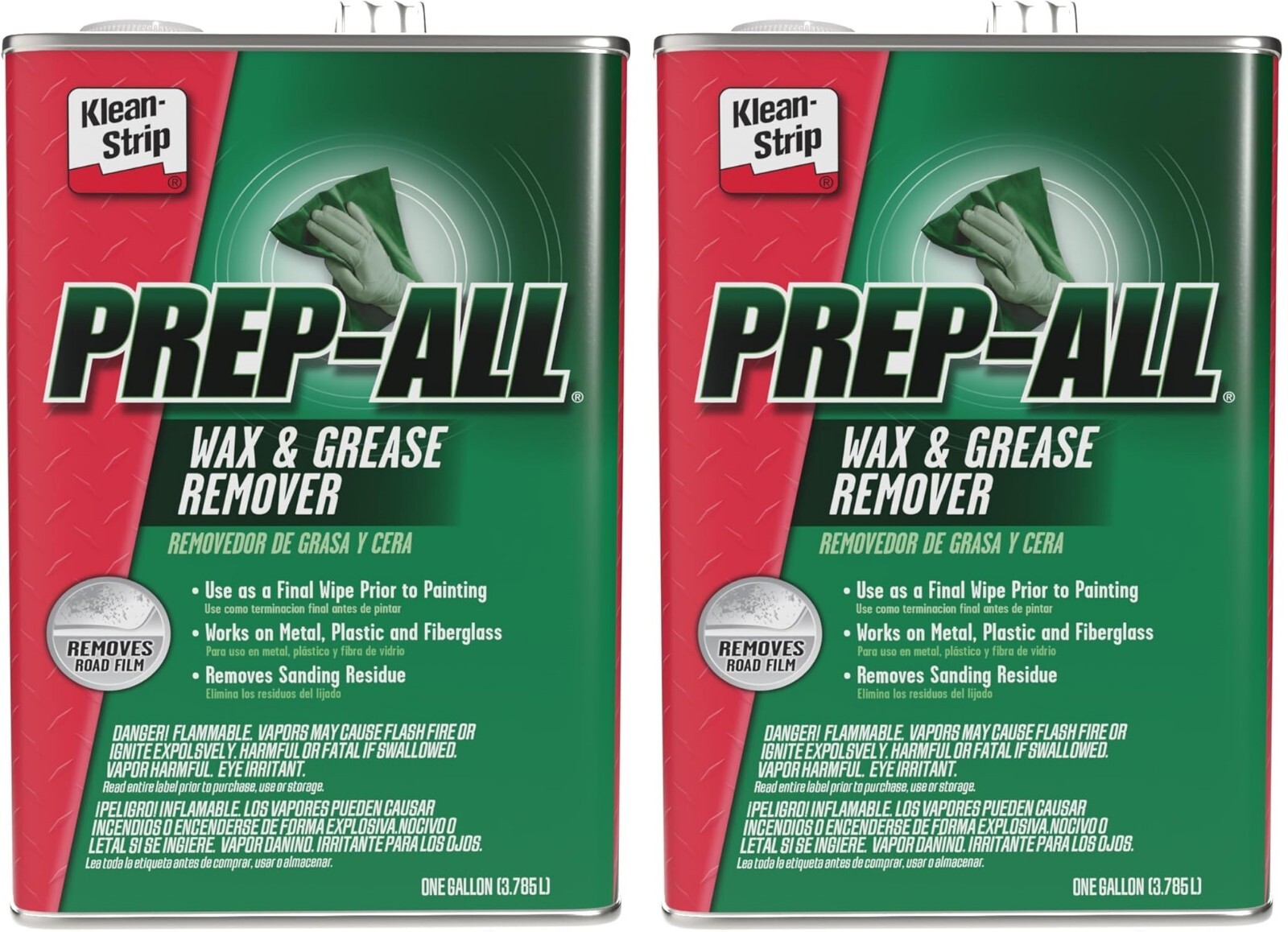 Klean-Strip GSW362, Prep-All Wax and Grease 2 Gallons, 