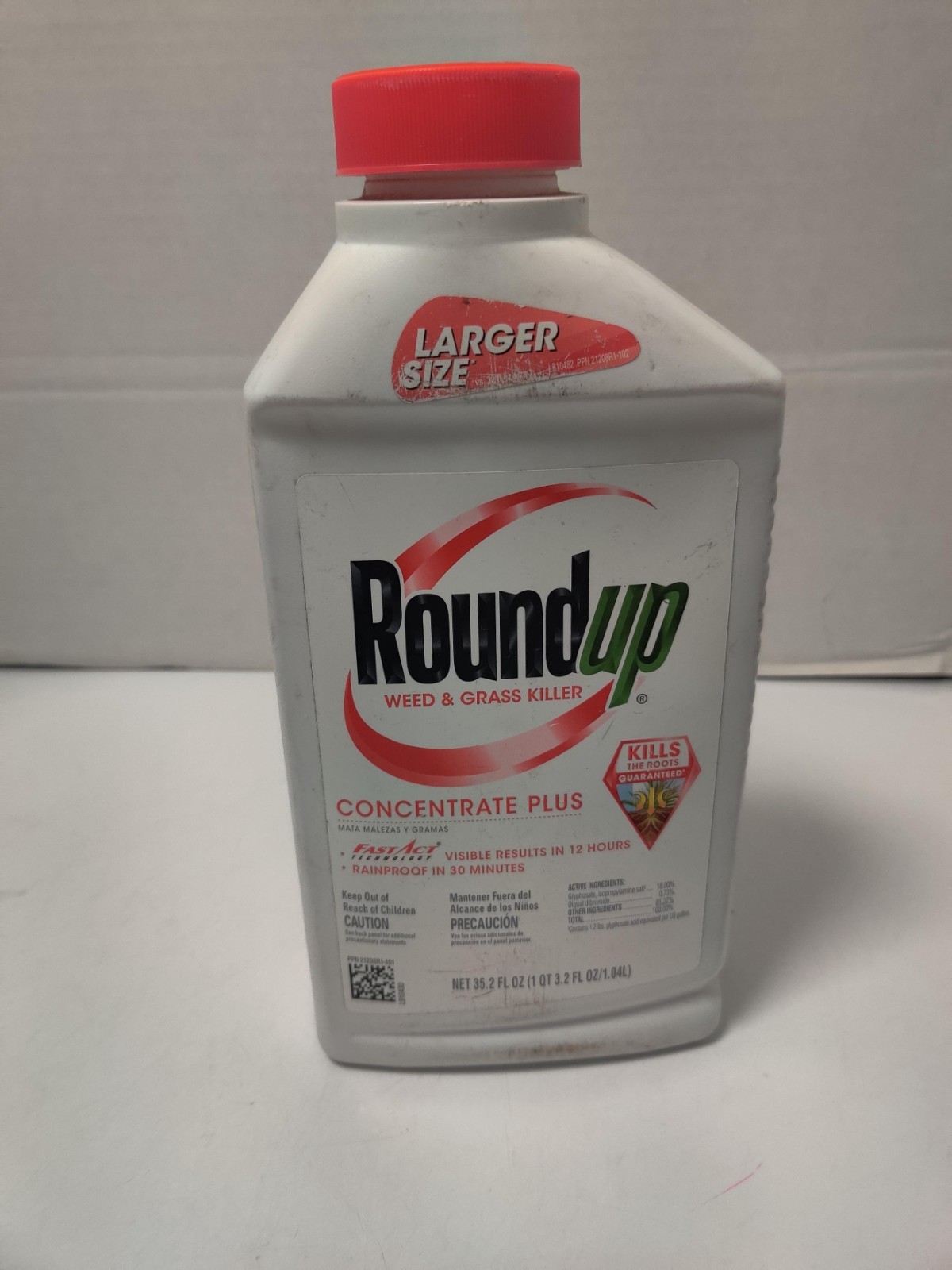 Roundup Weed and Grass Killer Concentrate Plus, 35.2 oz