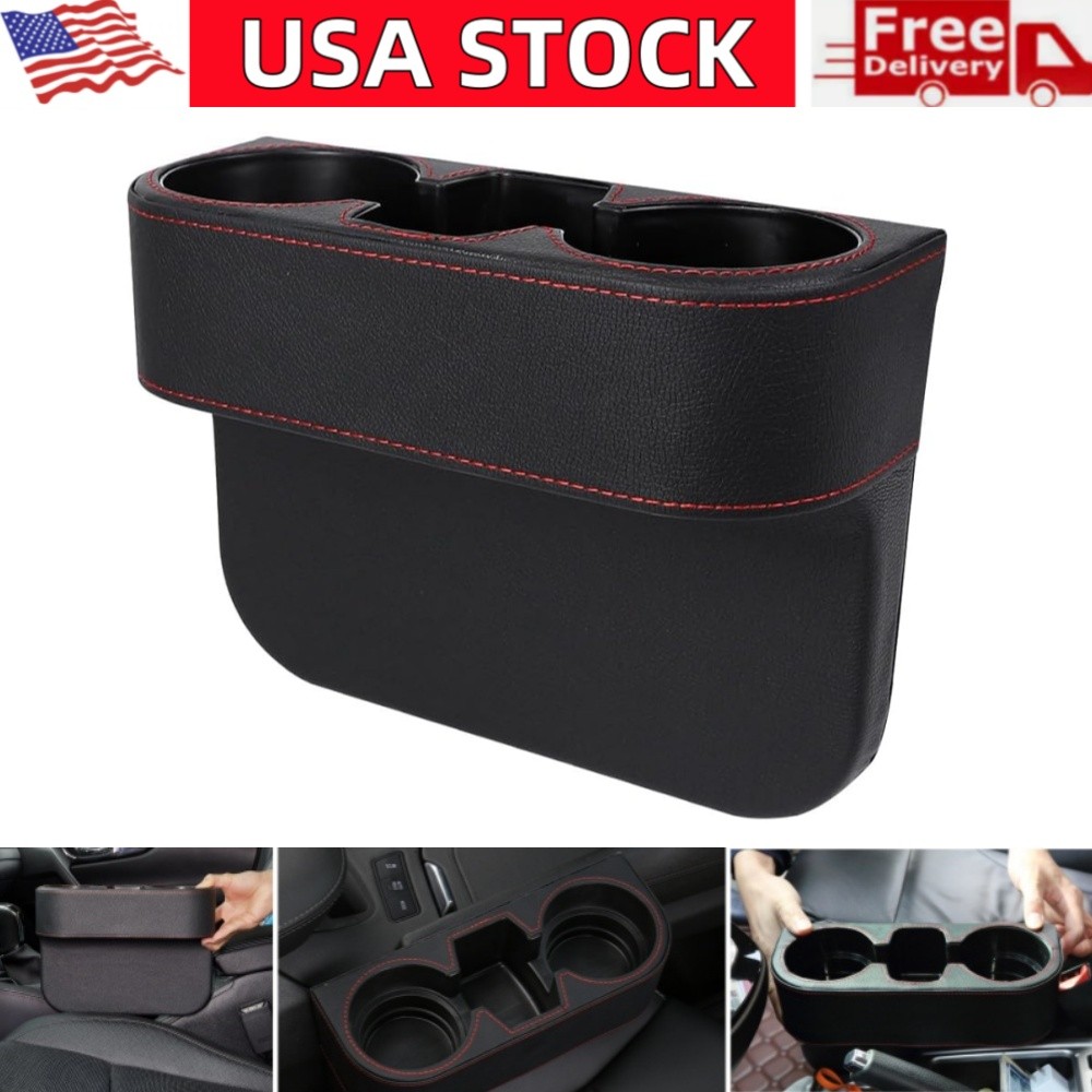 Car Cup Holder Auto Drink Holder Gap Filler Storage Box Truck Car Seat Organizer Car Cup Holder Auto Drink Holder Gap Filler Storage Box Truck Car Seat Organizer