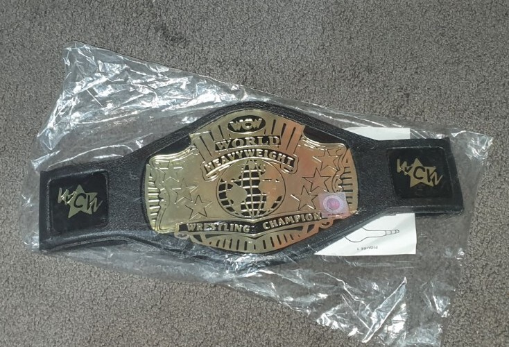 RARE & NEW Janco Children\'s WCW World Wrestling Championship Belt Foam 