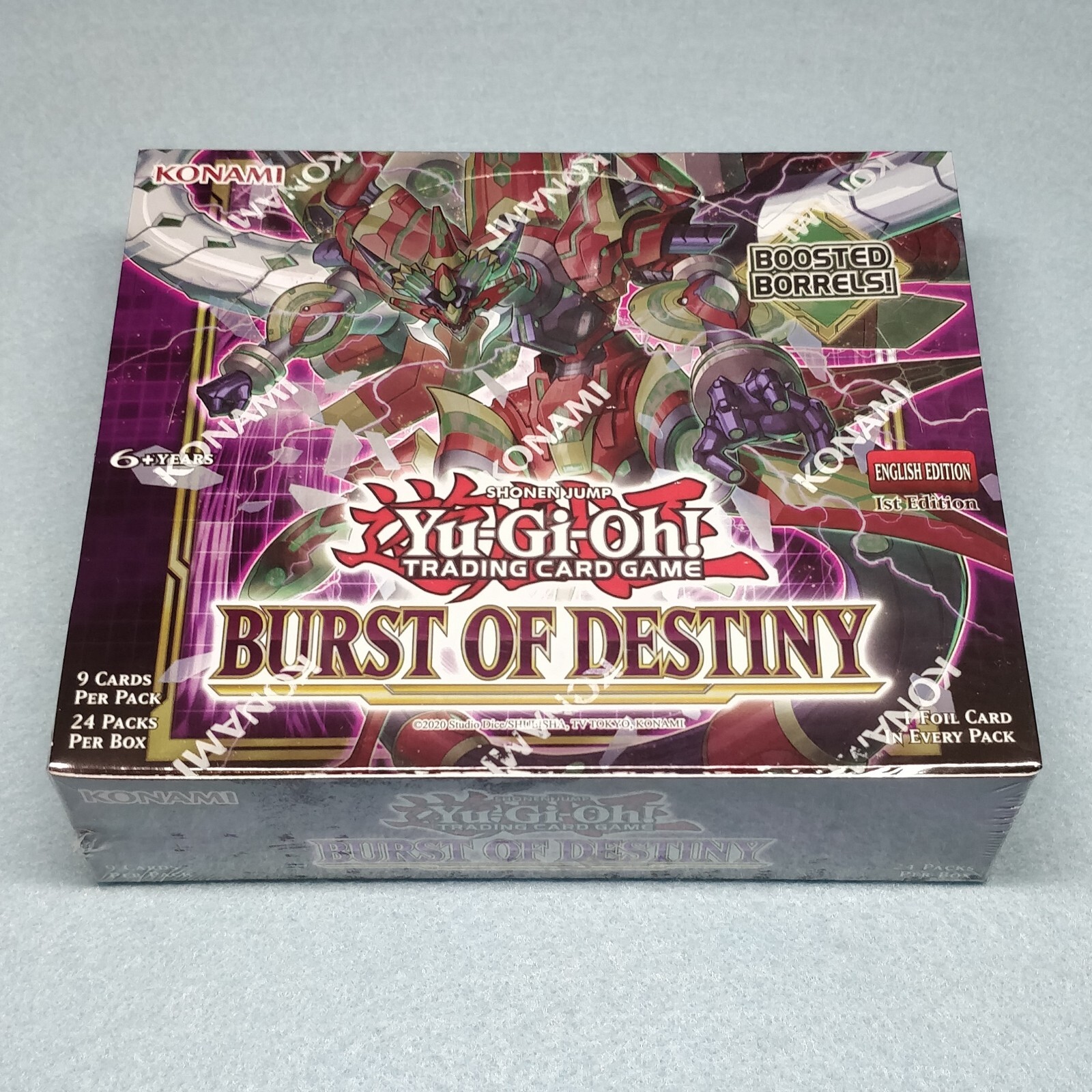 1x Yugioh Burst of Destiny 1st Edition Booster Box BODE New Sealed