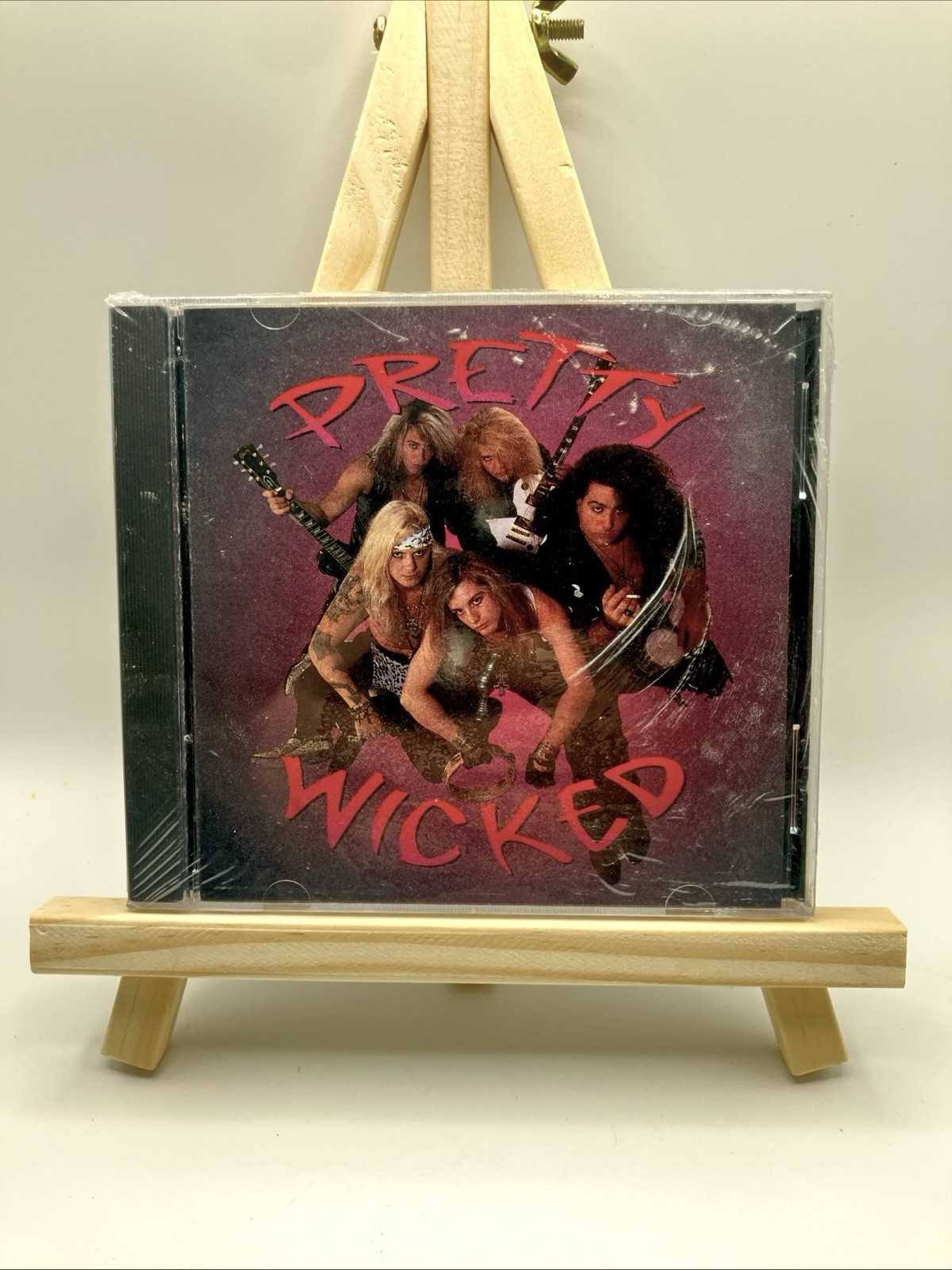 INSANE FIND Pretty Wicked Self-Titled CD RARE SEALED OOP 1992 Glam Hair Sleaze