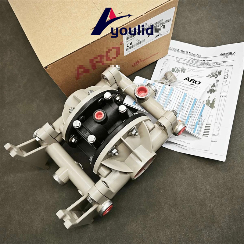 New Ingersoll Rand ARO 66605J-3EB Plastic Diaphragm Pump - US Free tax
