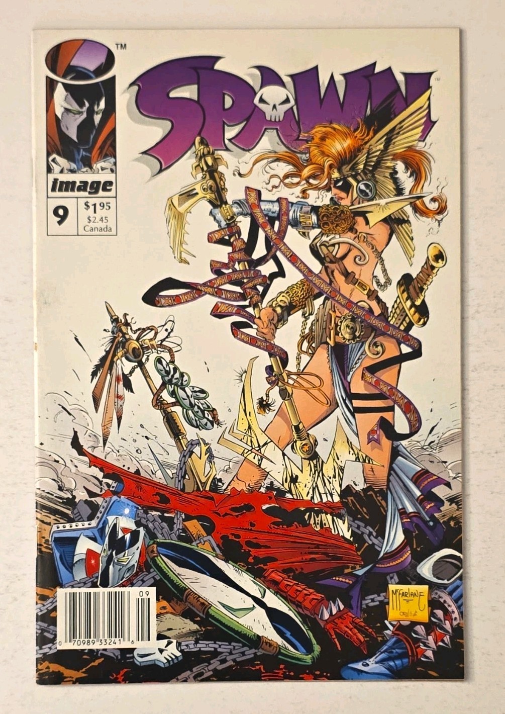 Spawn #9 (1993, Image Comics) – 1st Appearance of Angela