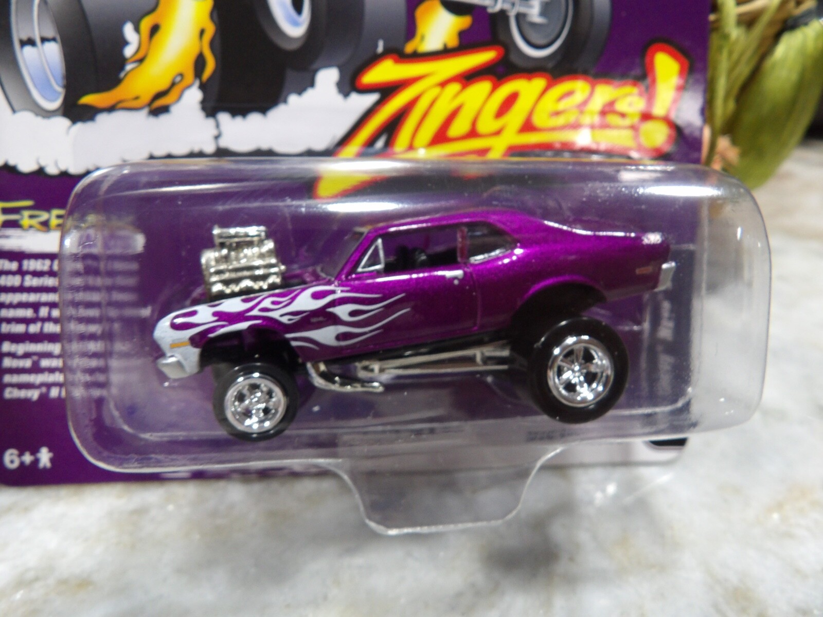 1970 CHEVY NOVA SS     2019 JOHNNY LIGHTNING ZINGERS   1:64 DIE-CAST