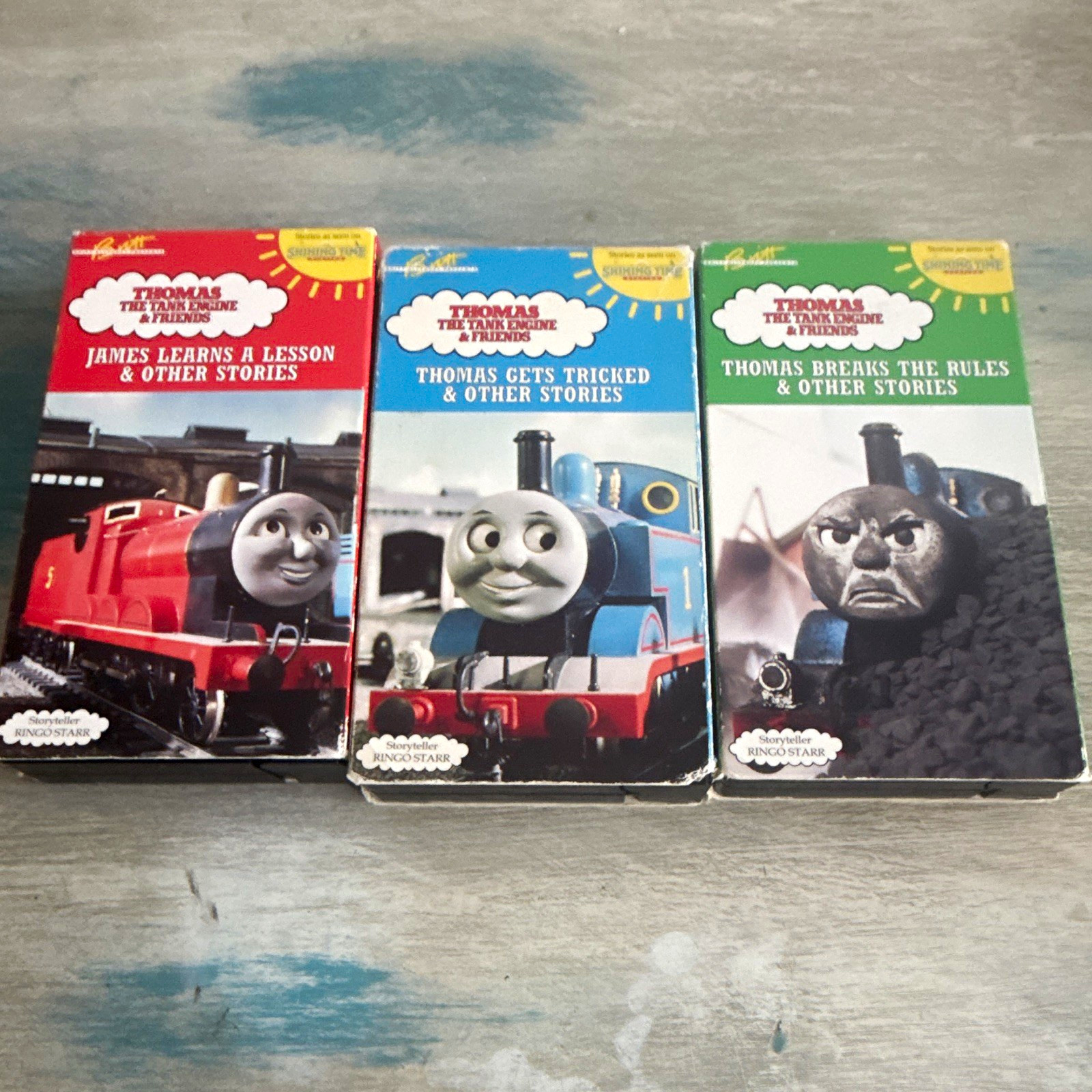 Thomas the Tank Engine & Friends VHS Lot of 3  Vintage Thomas Film