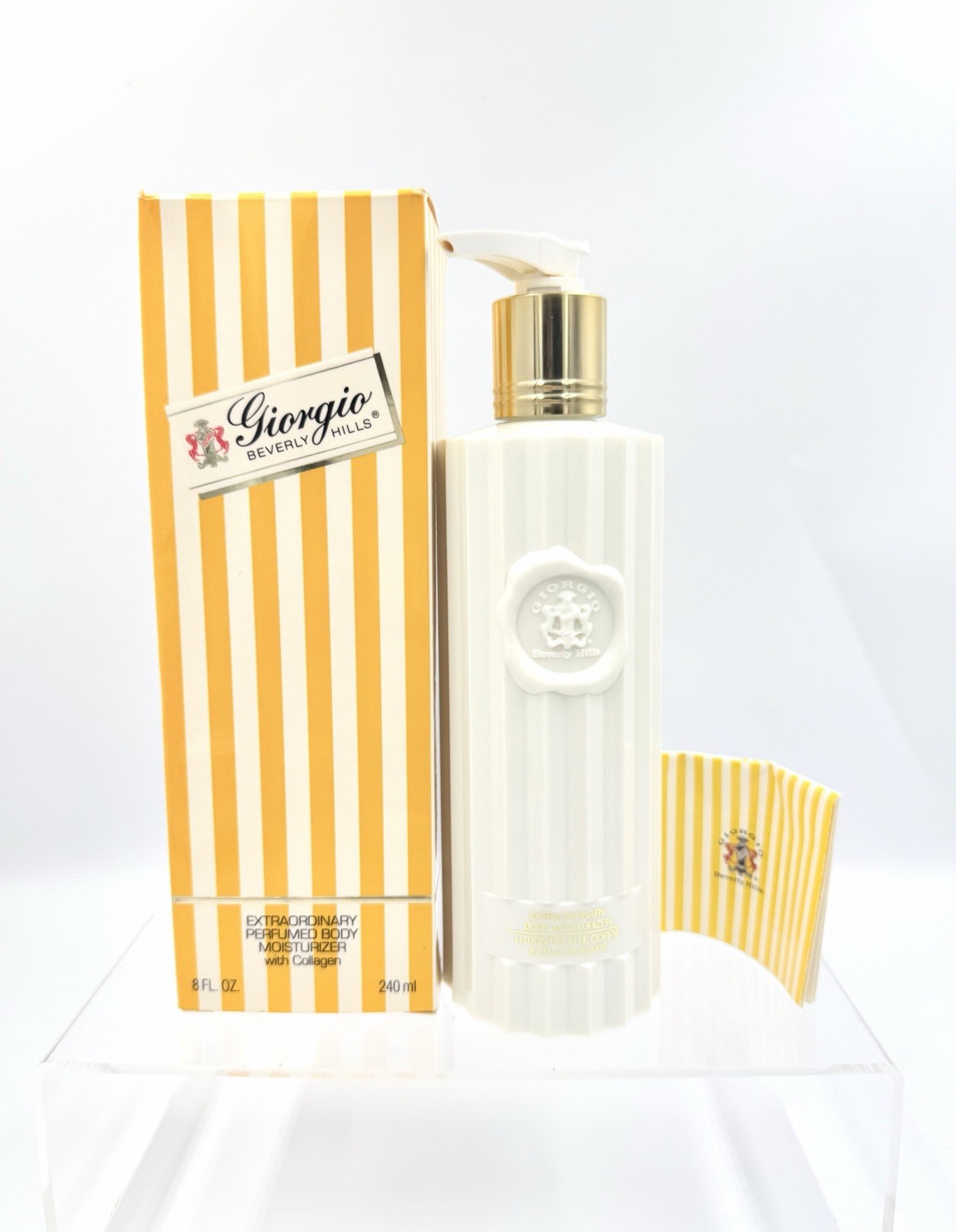 Vintage GIORGIO BEVERLY HILLS Extraordinary Perfumed Body Moisturizer NOS 8 oz Vintage GIORGIO BEVERLY HILLS Extraordinary Perfumed Body Moisturizer NOS 8 oz