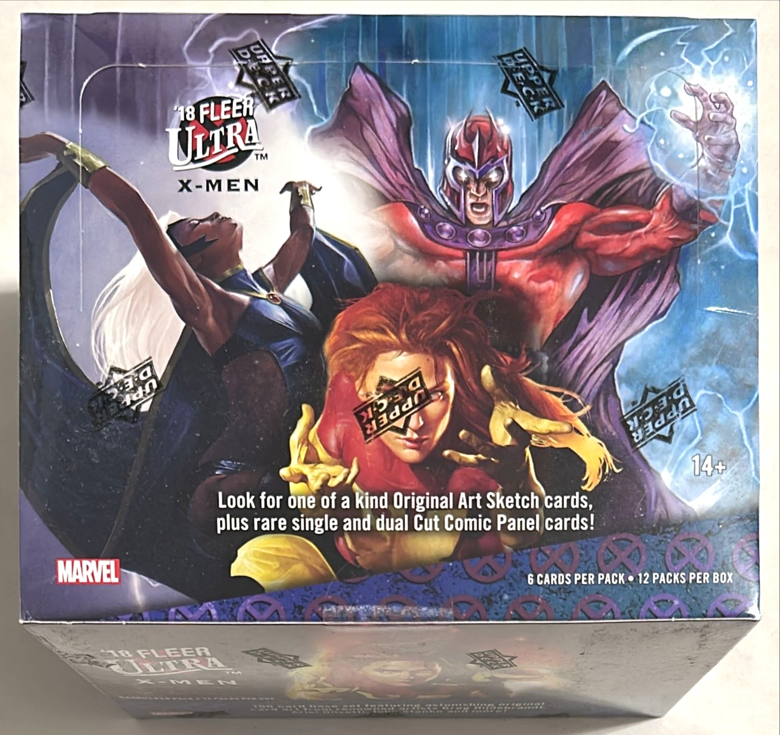 2018 Upper Deck Fleer Ultra X-Men Marvel Hobby Box New Factory Sealed 2018 Upper Deck Fleer Ultra X-Men Marvel Hobby Box New Factory Sealed