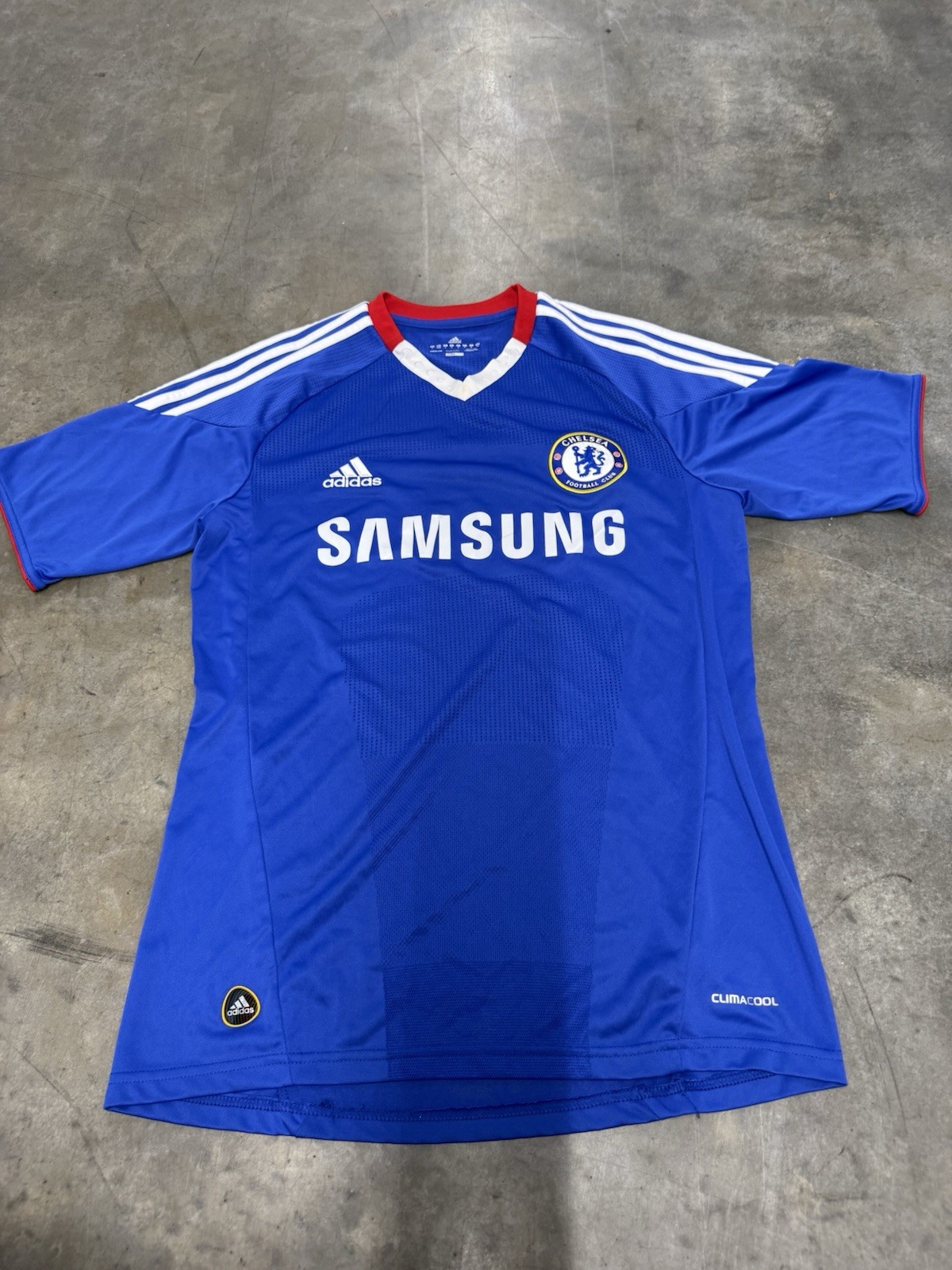 Adidas Chelsea FC Samsung 2010/11 Home Football Shirt Jersey - Streetwear / Y2K Adidas Chelsea FC Samsung 2010/11 Home Football Shirt Jersey - Streetwear / Y2K