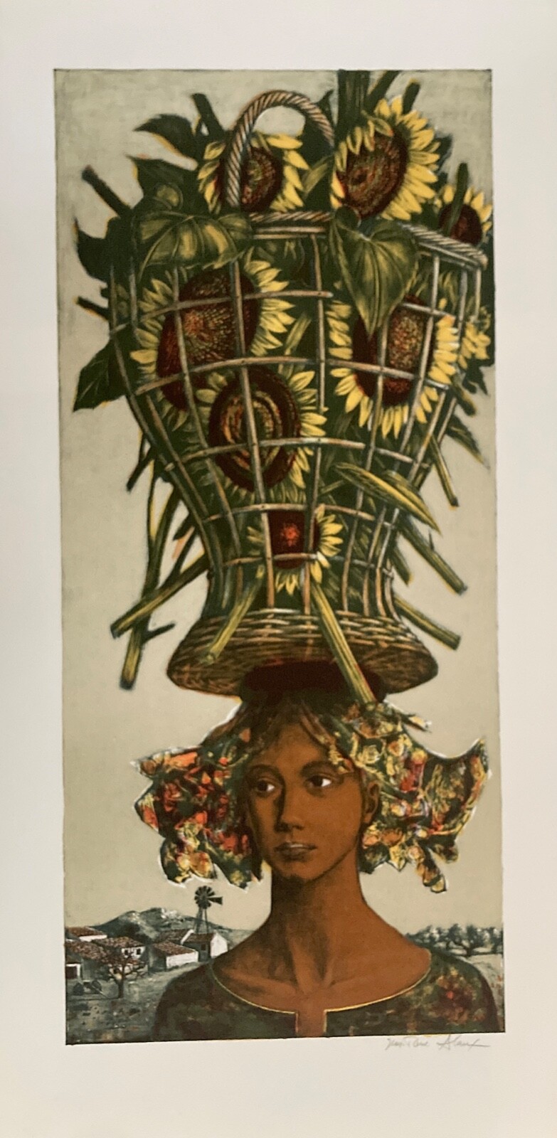 Jean-Pierre Alaux Original Lithograph Signed Surrealism Autumn Salon Art Jean-Pierre Alaux Original Lithograph Signed Surrealism Autumn Salon Art