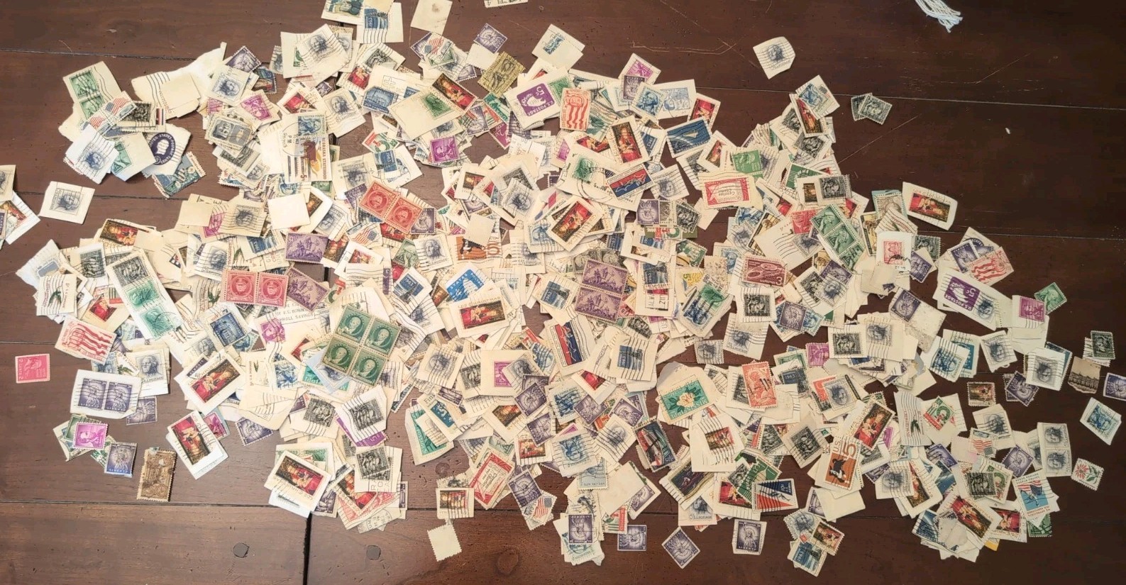 Bag Lot Vintage U.S. Stamps 1940s on Bag Lot Vintage U.S. Stamps 1940s on