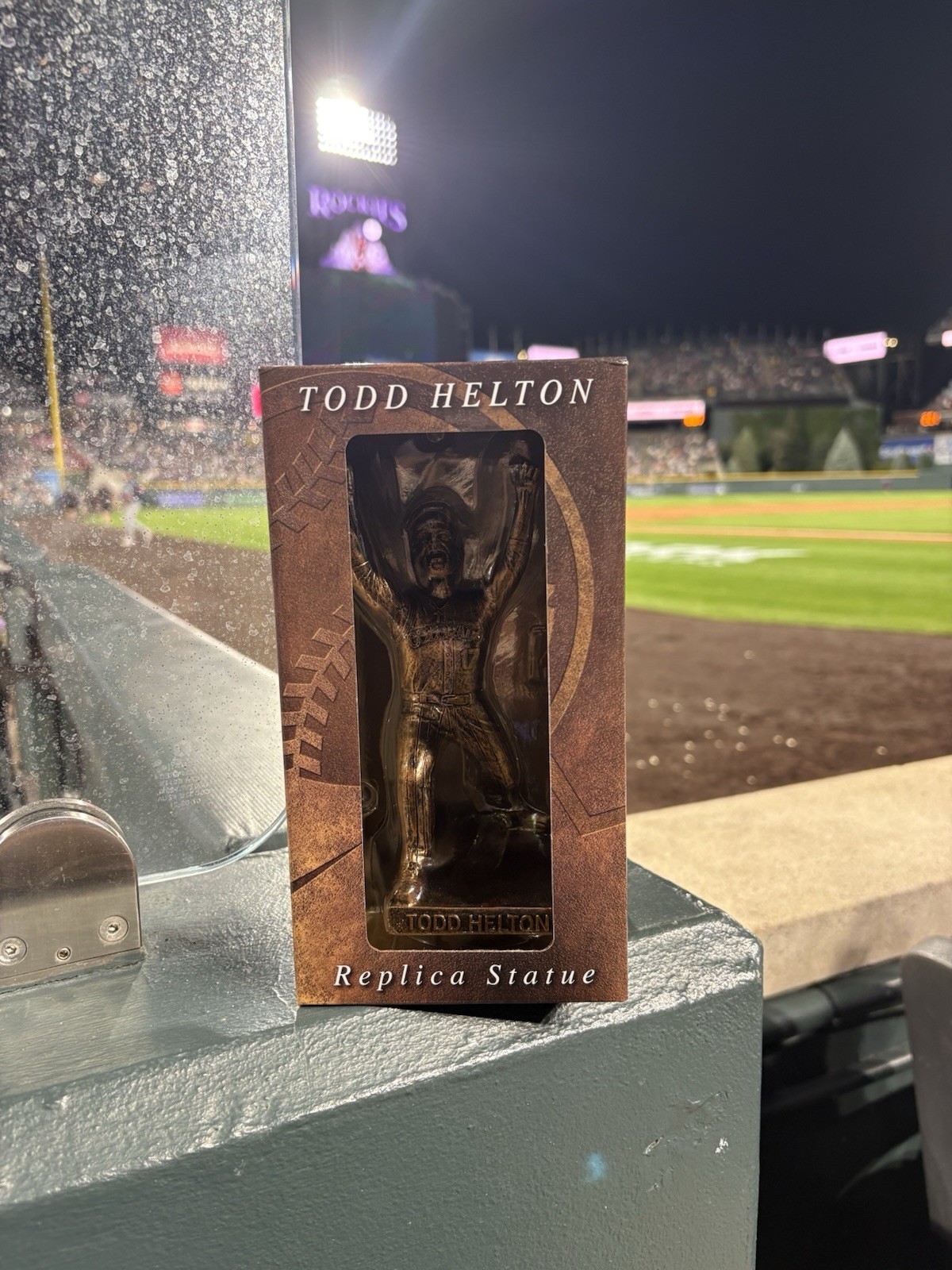 TODD HELTON REPLICA STATUE GIVEAWAY 9/18 ROCKIES VS MARINERS TODD HELTON REPLICA STATUE GIVEAWAY 9/18 ROCKIES VS MARINERS