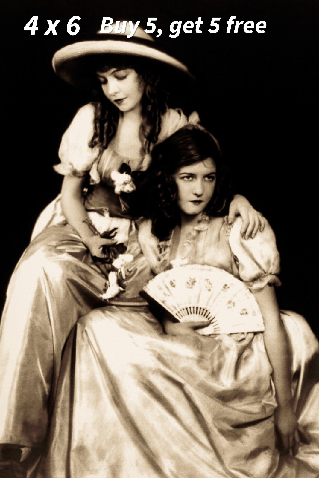 Ziegfeld Follies 💚 4x6 Photo - 1920s Flapper Era - Vintage Broadway - Stage Gla