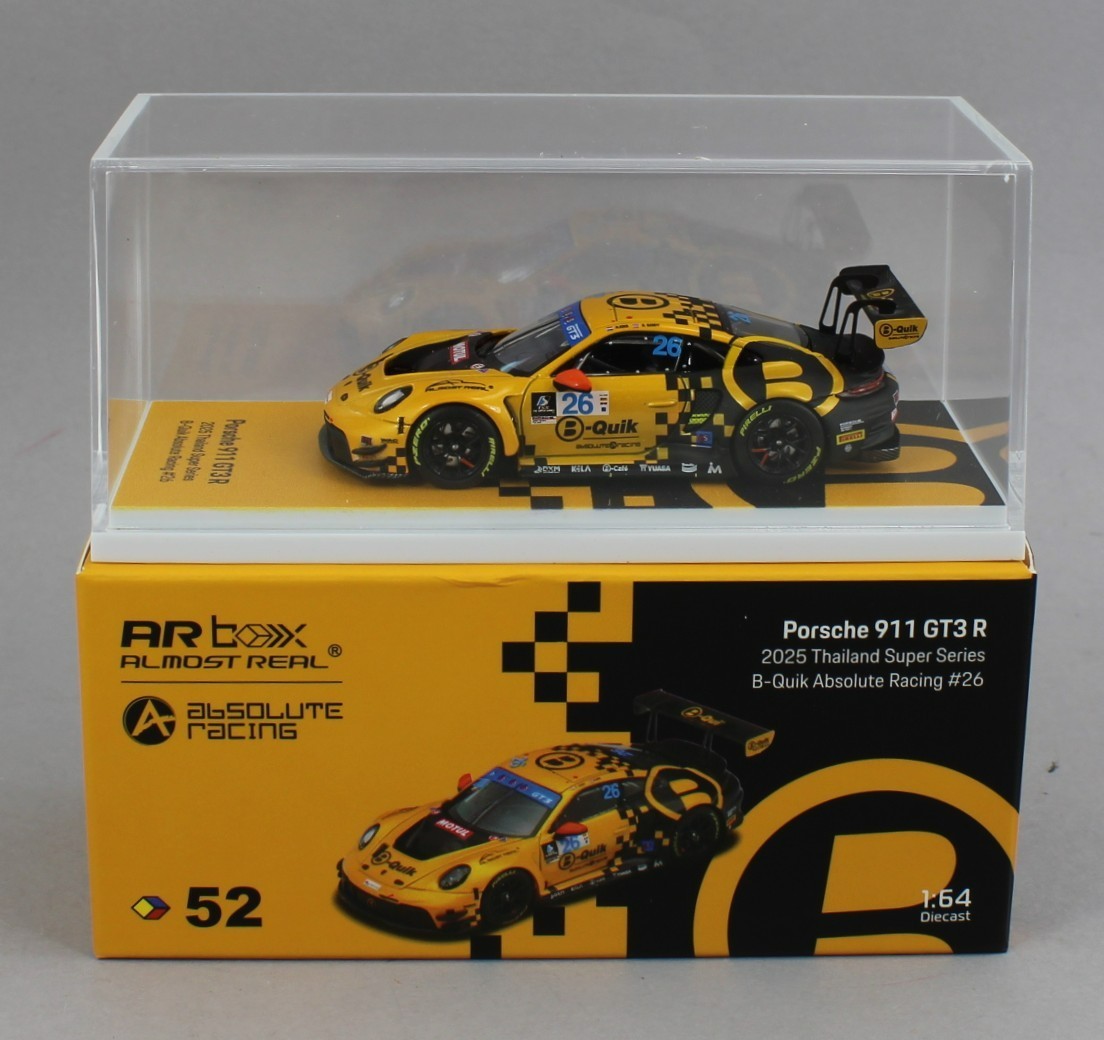1:64 *AR BOX ALMOST REAL* Porsche 911 GT3 R Absolute Racing #26 *NIB* 1:64 *AR BOX ALMOST REAL* Porsche 911 GT3 R Absolute Racing #26 *NIB*