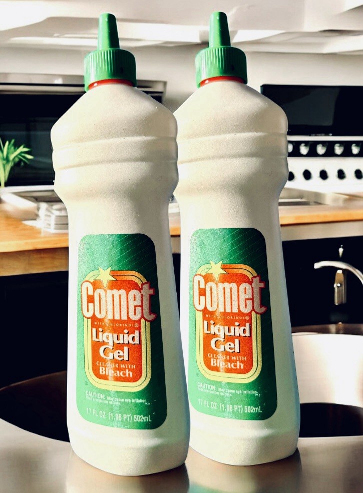 VTG. COMET LIQUID GEL 17oz.~LOT OF 2~NEW VTG. COMET LIQUID GEL 17oz.~LOT OF 2~NEW