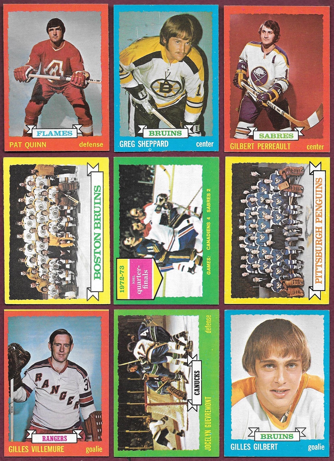 1973-74 Topps Hockey $.99 EACH You Pick From List EX+/NRMT 1973-74 Topps Hockey $.99 EACH You Pick From List EX+/NRMT