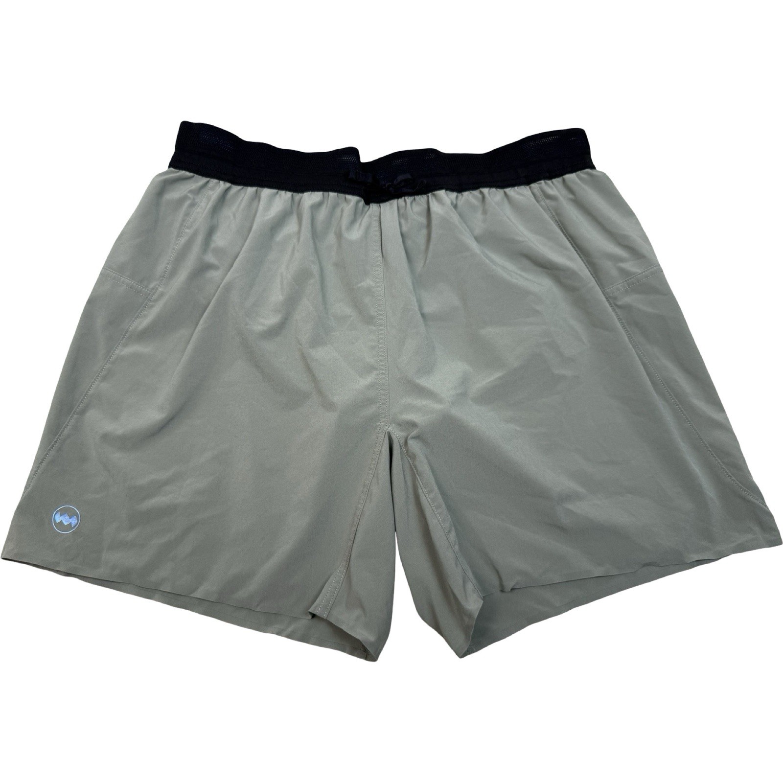 Janji Shorts Mens Medium teal AFO Vent Multi Athletic Pull On 6” Run Gym Lined
