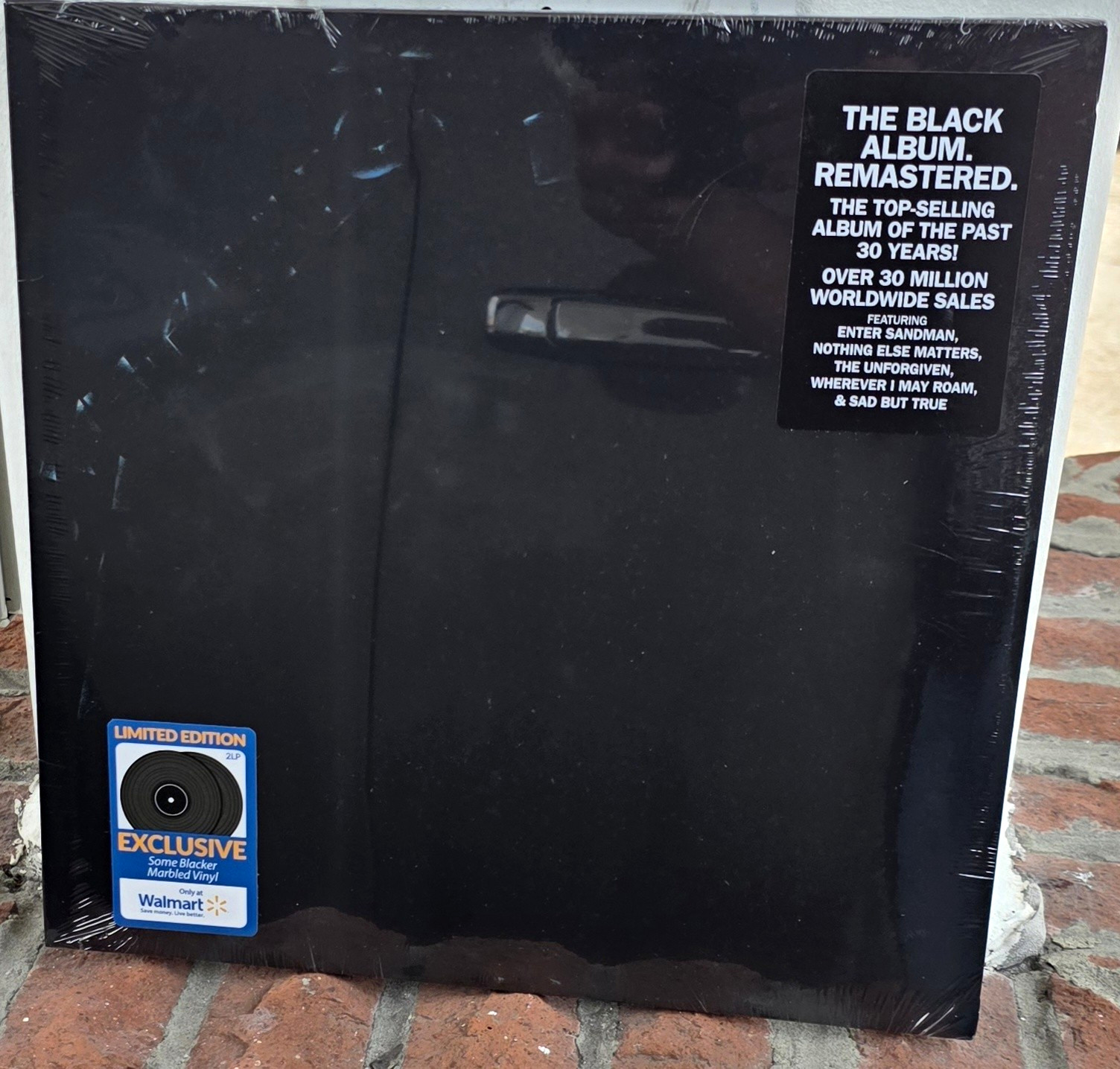 Metallica The Black Album Remastered Limited Walmart Exclusive Colored Vinyl LP Metallica The Black Album Remastered Limited Walmart Exclusive Colored Vinyl LP