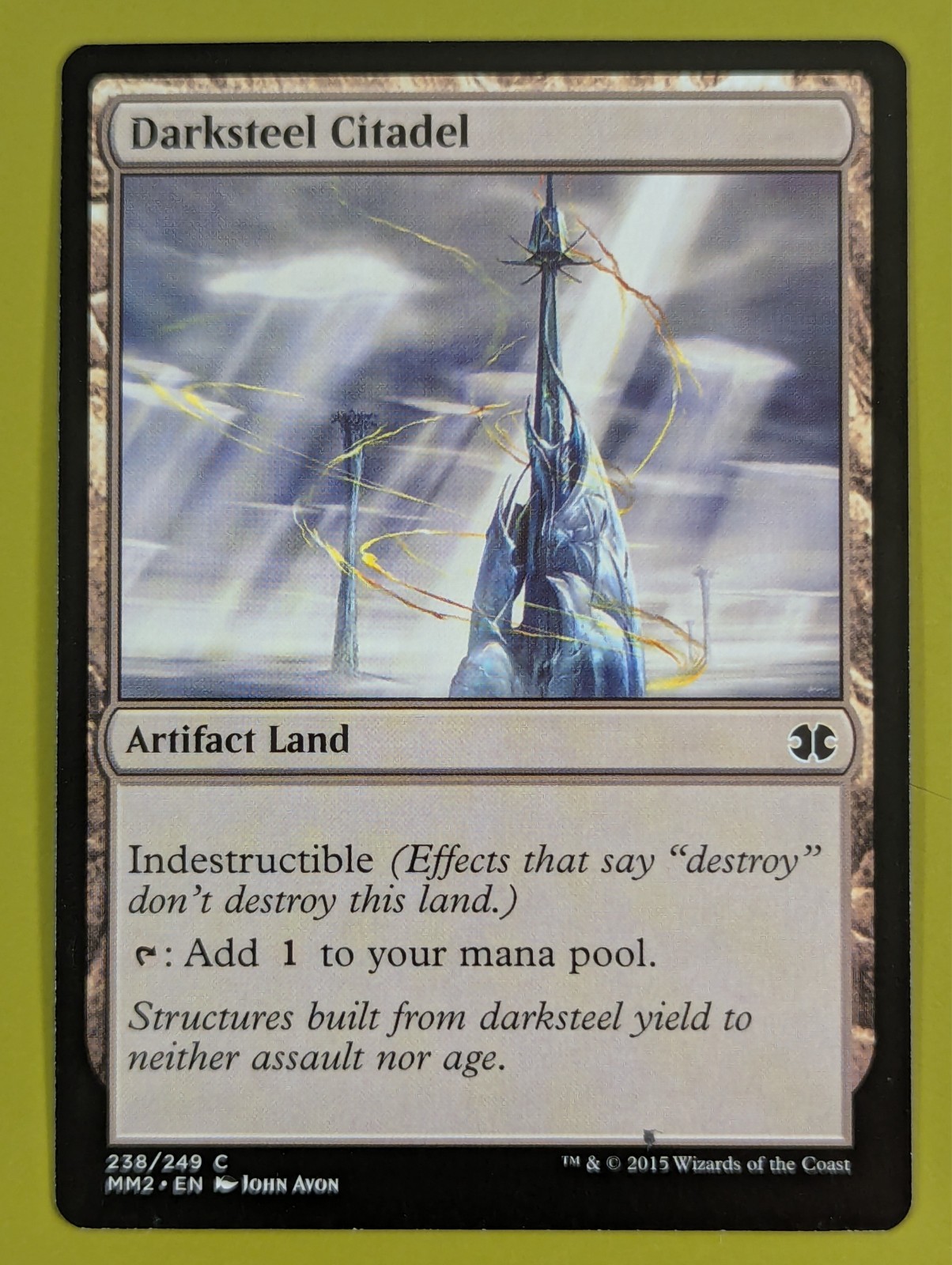 Darksteel Citadel x1 Modern Masters 2015 1x MTG Magic the Gathering