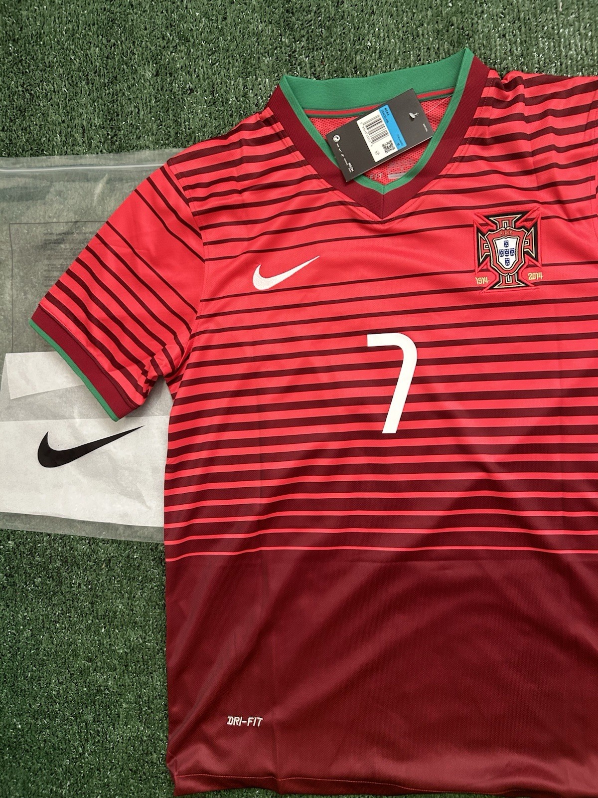 Jersey Nike  Portugal Cristiano Ronaldo Size L Versión Player World Cup 2014