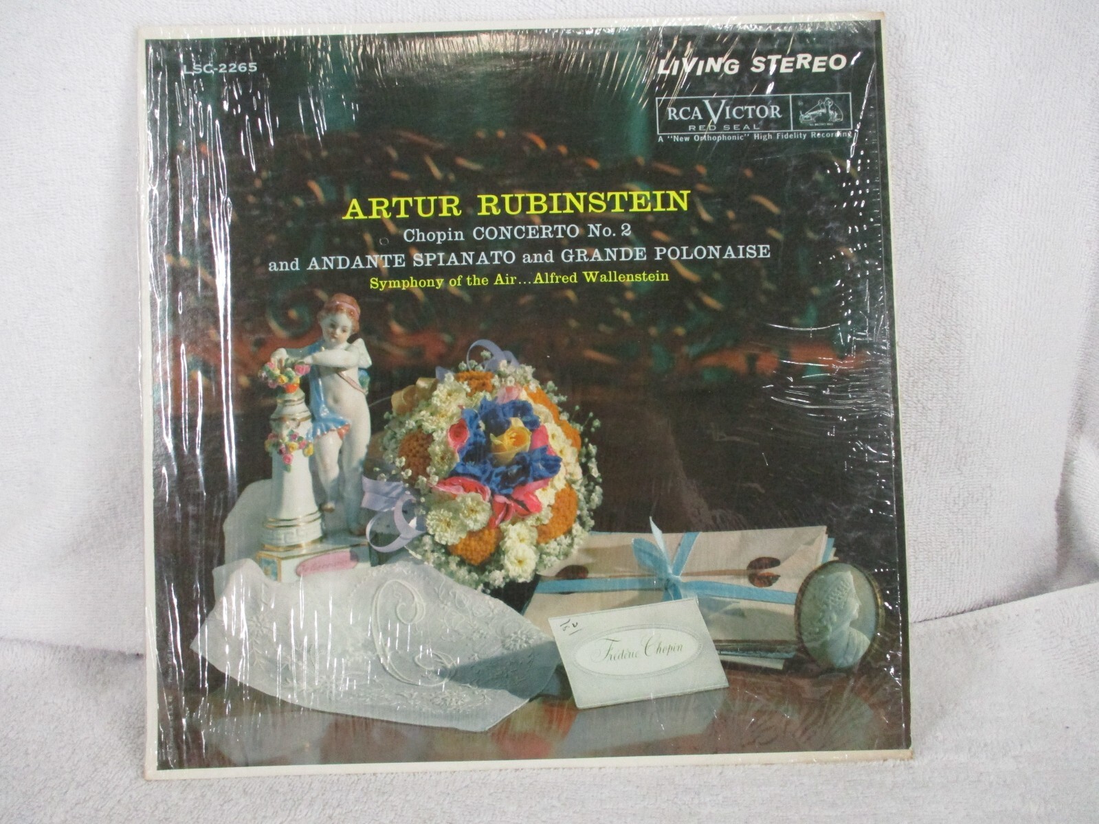 Artur Rubenstein Chopin Concerto No. 2 Symphony of The Air RCA Victor LSC-2265 Artur Rubenstein Chopin Concerto No. 2 Symphony of The Air RCA Victor LSC-2265