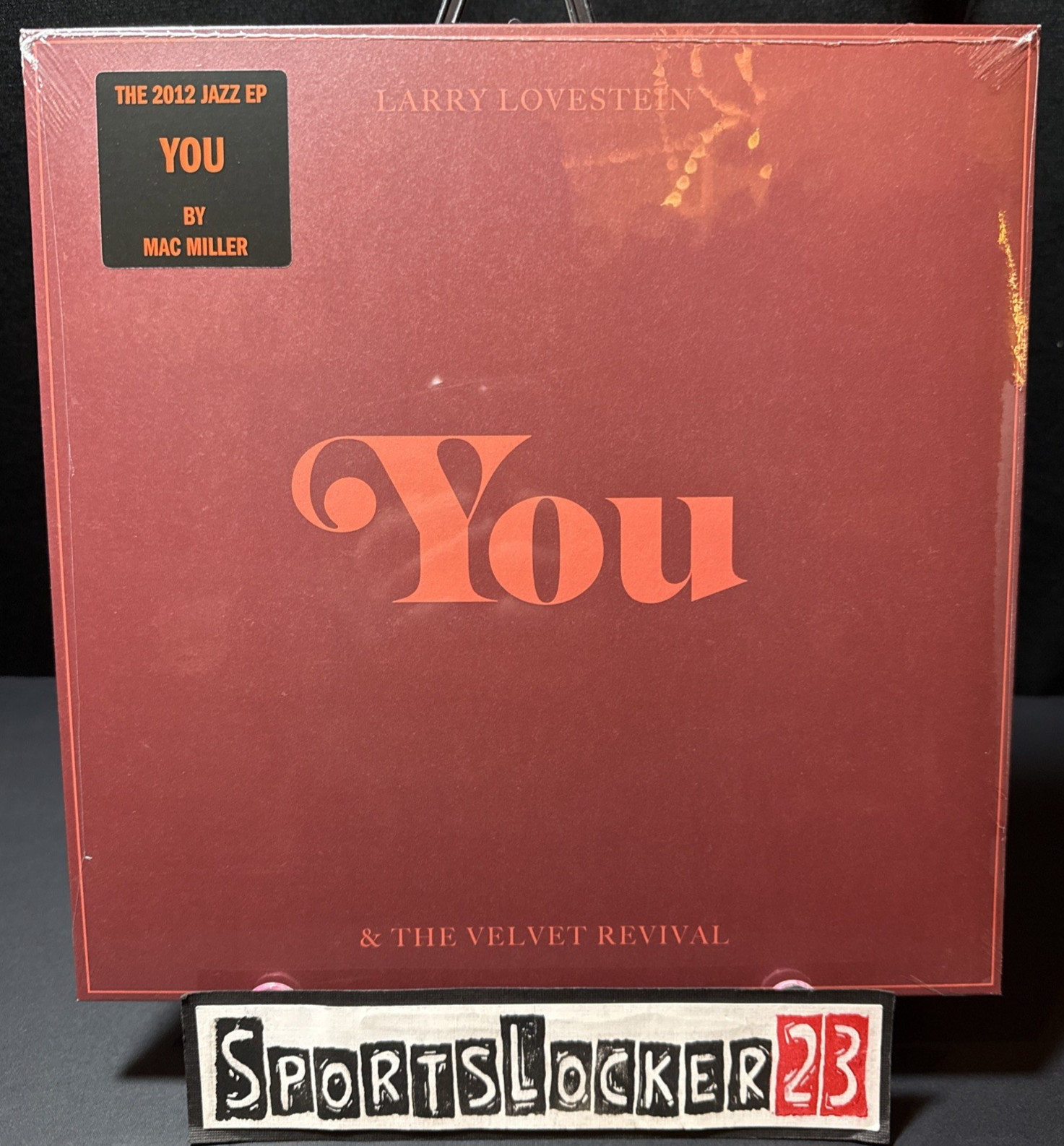 Larry Lovestein & the Velvet Revival - You Black Vinyl EP Record 10\