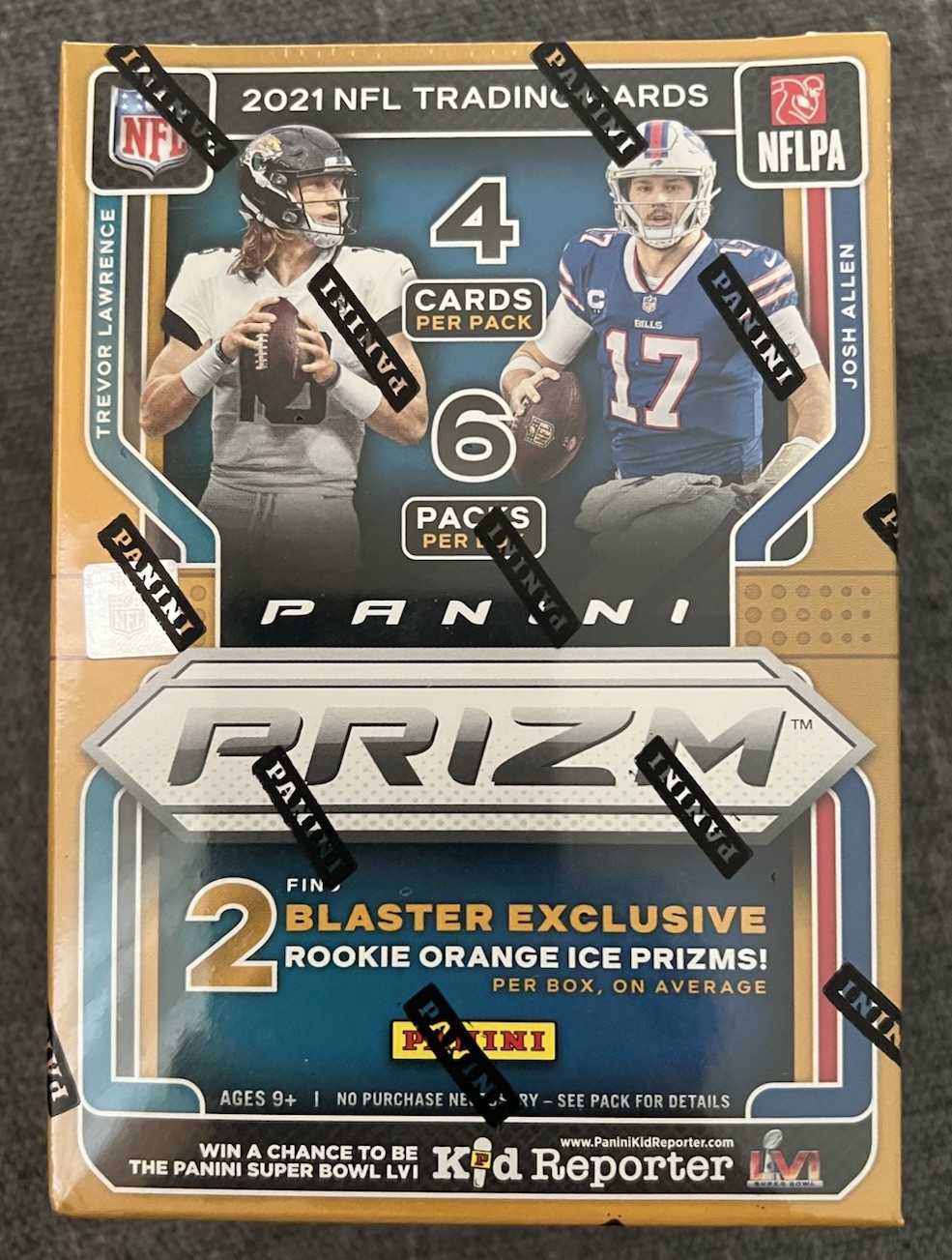 New 2021 Panini Prizm NFL Football Trading Cards Fanatics Blaster Box Ships Asap