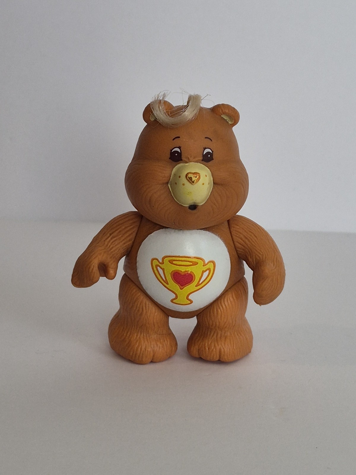 RARE Vintage 1983 KENNER CARE BEARS CHAMP BEAR POSEABLE FIGURE RARE Vintage 1983 KENNER CARE BEARS CHAMP BEAR POSEABLE FIGURE