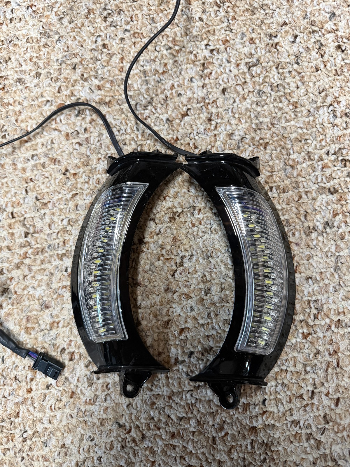 Ciro Fang LED Headlight Bezel For Harley Road Glide 2015-2025