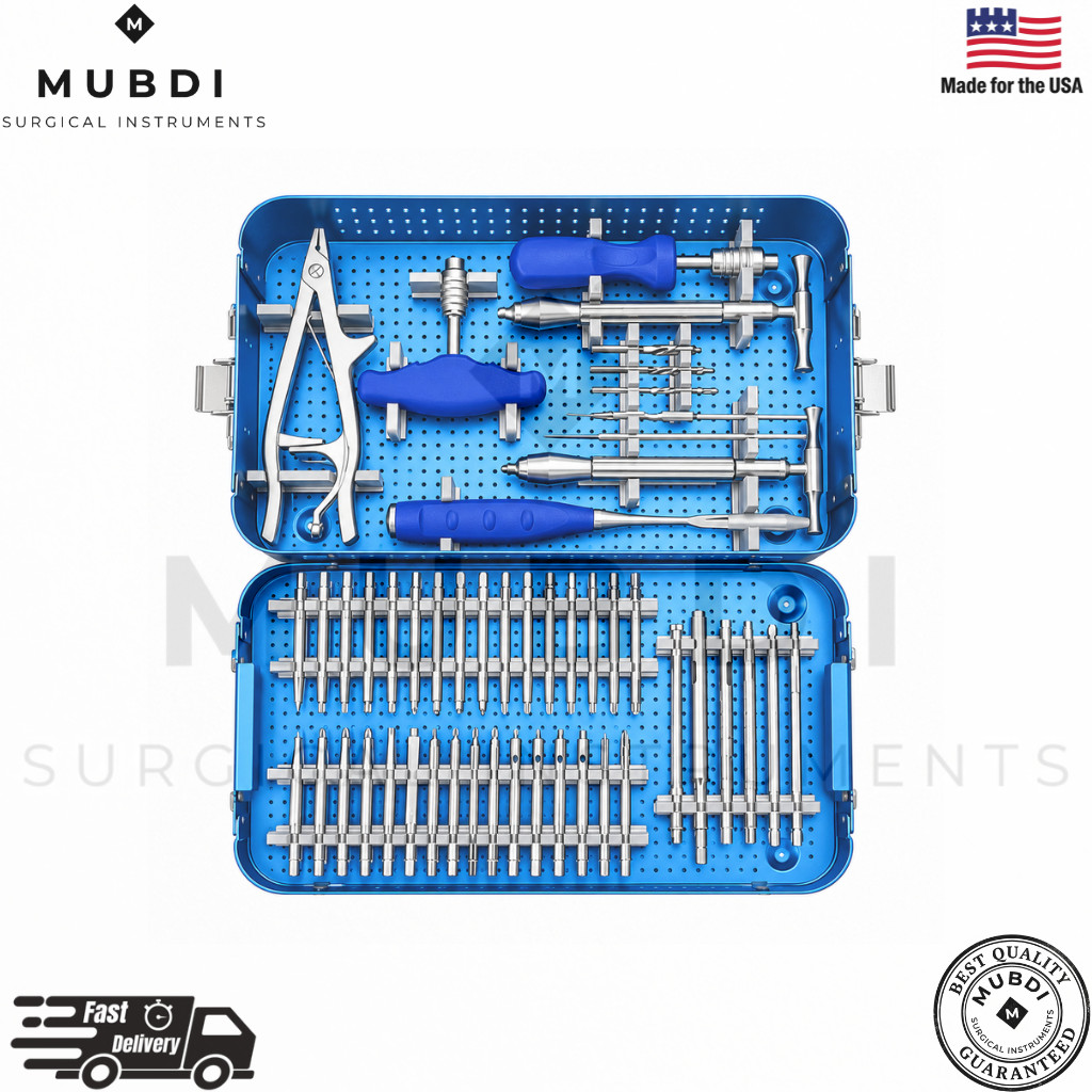 Broken Screw Removal Set Screw Extraction Surgical Instruments Orthopedic