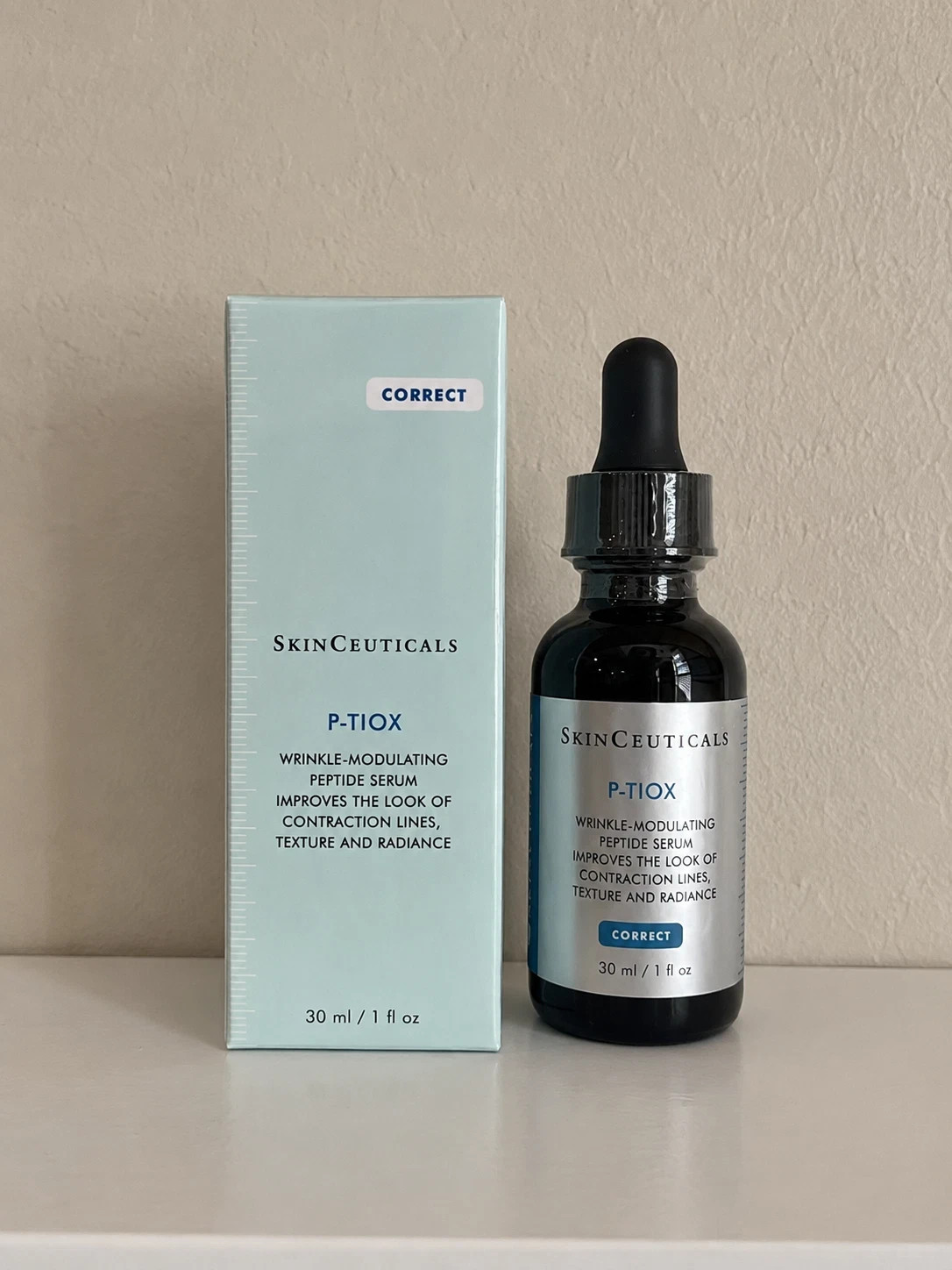 SkinCeuticals P-TIOX Wrinkle-Modulating Peptide Serum 1 fl oz 30ml New Sealed