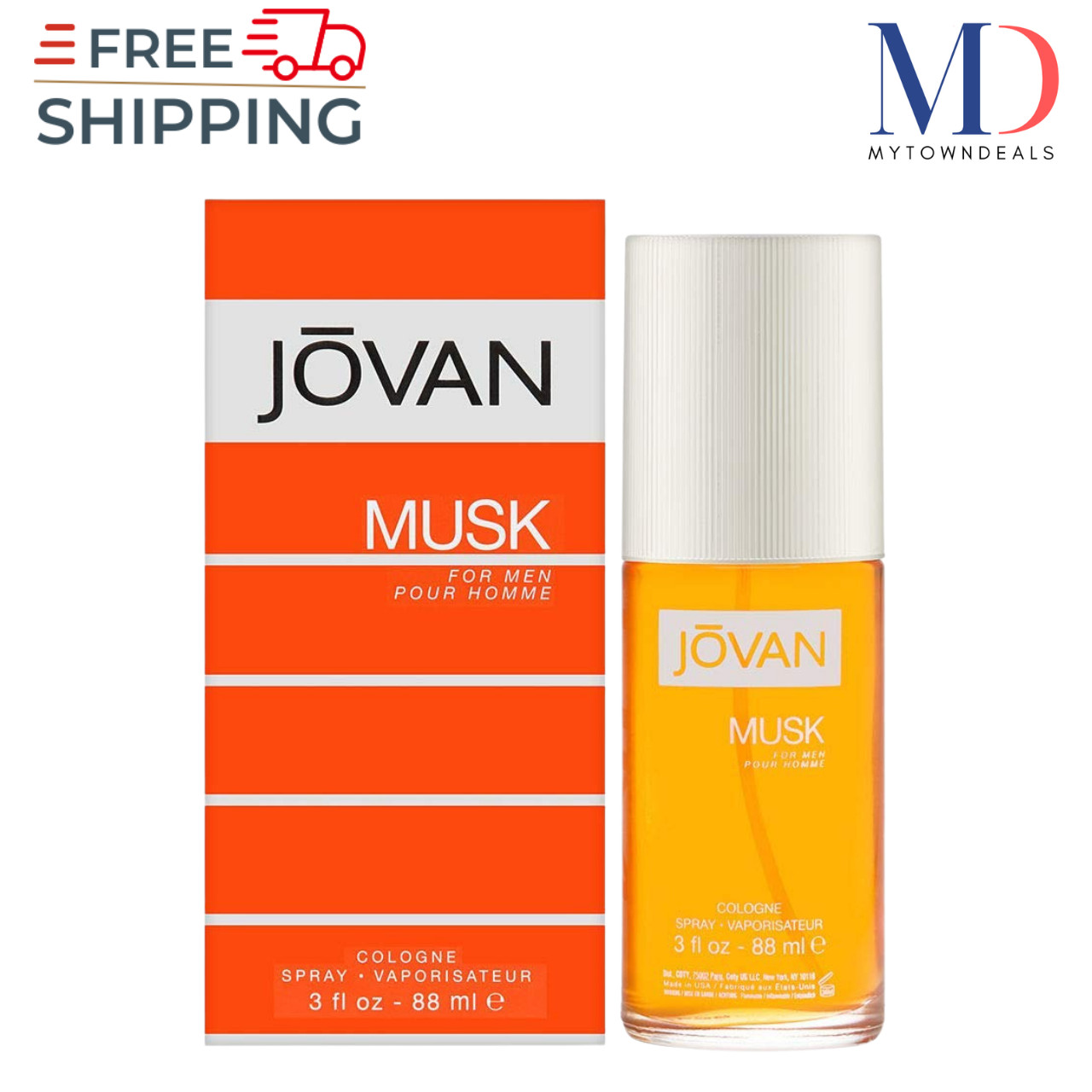 Jovan Musk  Cologne Spray for Men 3.0 oz - 1 Pack