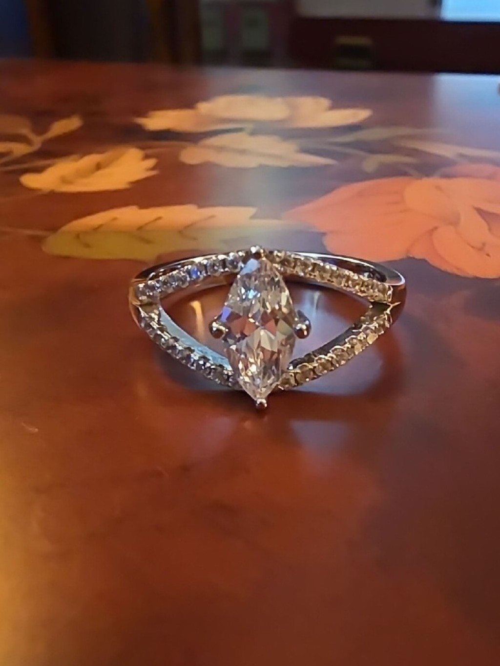 Bella Luce(R) Rhodium Over Sterling Silver Ring Bella Luce(R) Rhodium Over Sterling Silver Ring