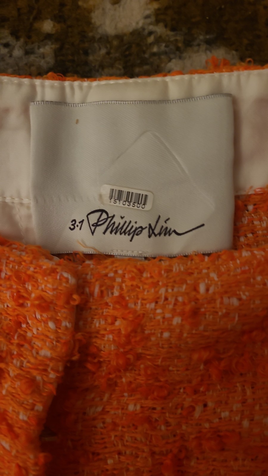 3.1 Phillip Lim Women’s size 4 Orange Tweed Bermuda Shorts Fringe Hem $550 3.1 Phillip Lim Women’s size 4 Orange Tweed Bermuda Shorts Fringe Hem $550