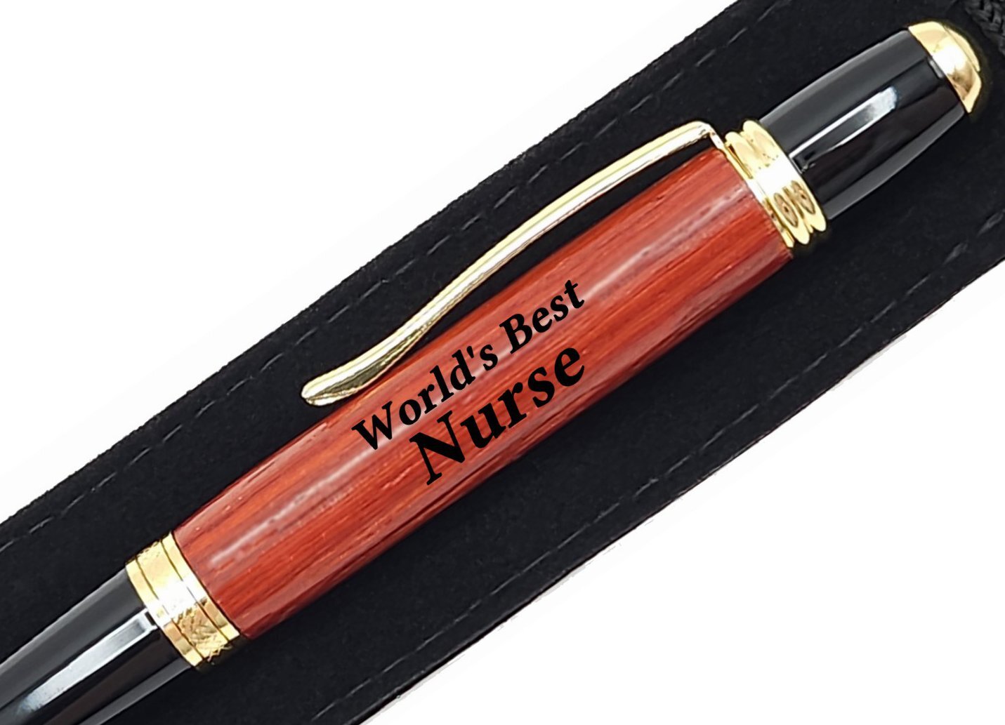Gift For Nurse World\'s Best Nurse Present Engraved Pen