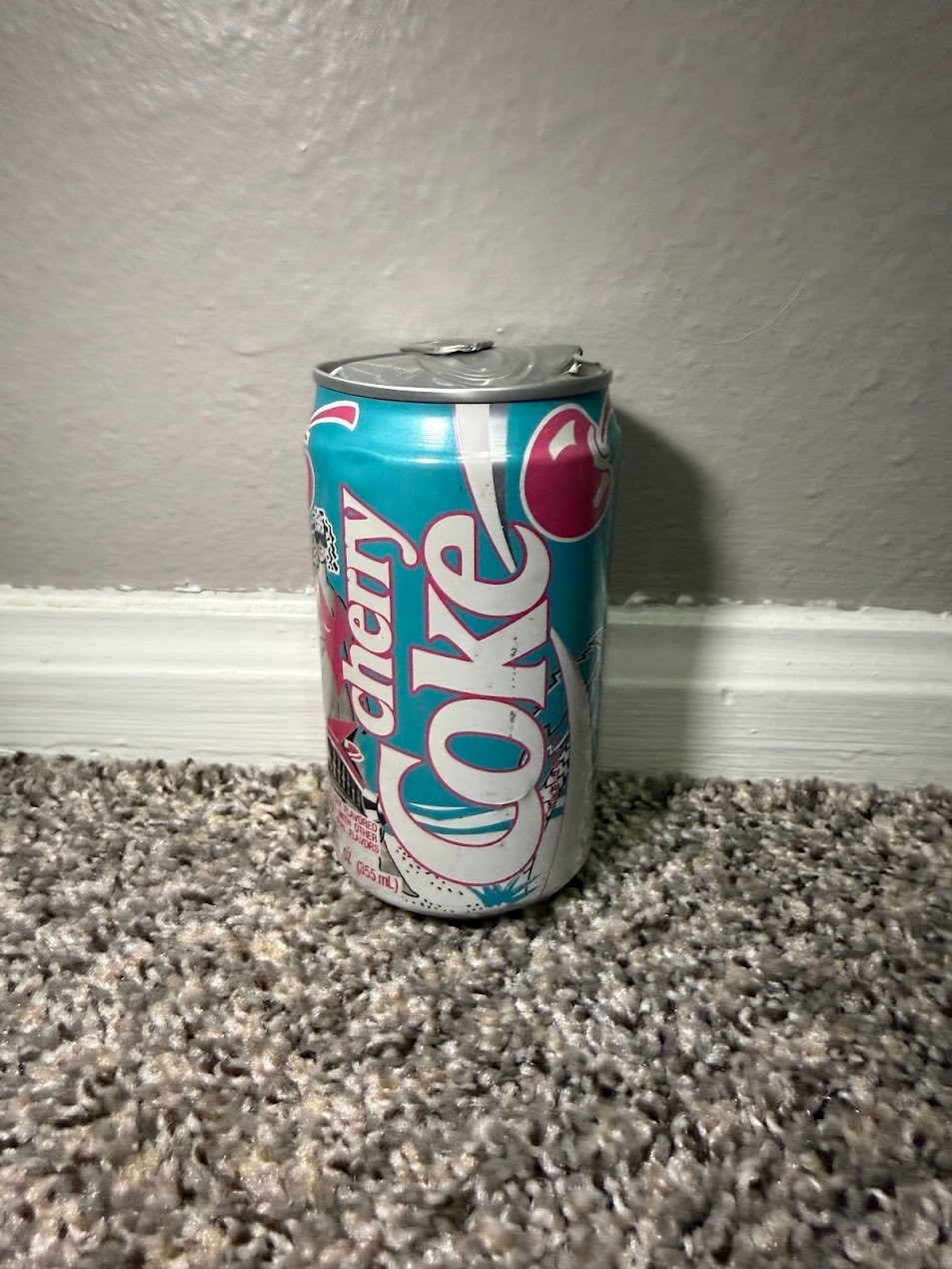Vintage 1989 Cherry Coke 12oz Can