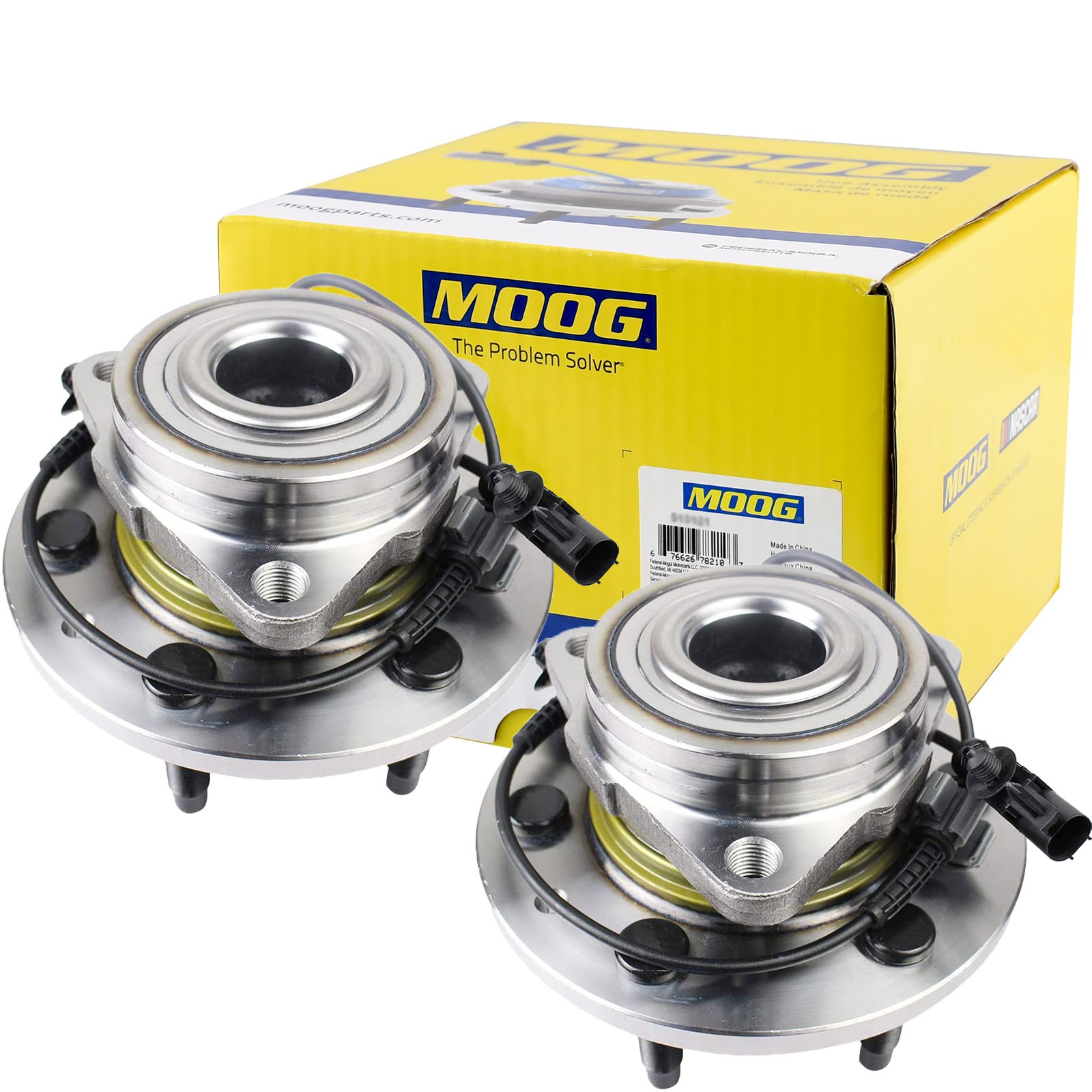 MOOG 4WD Front Wheel Bearing Hub for 07-13 Chevy Silverado GMC Sierra 1500 Tahoe