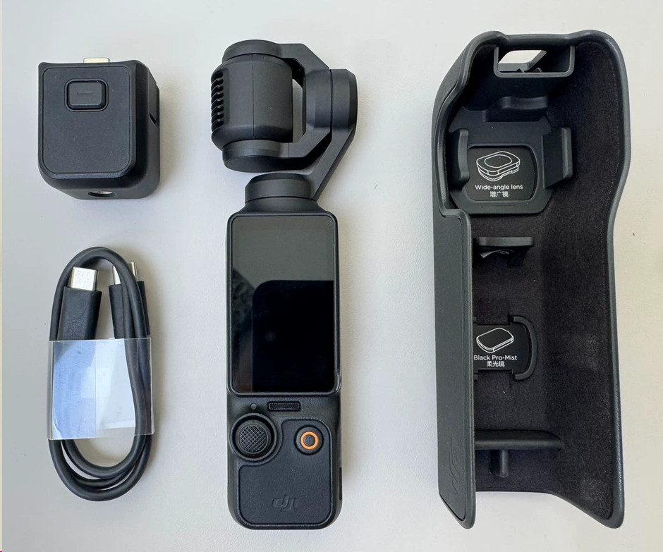 DJI Osmo Pocket 3 Gimbal Stabilizer 3-Axis Handheld 4K Video Vlog Action Camera