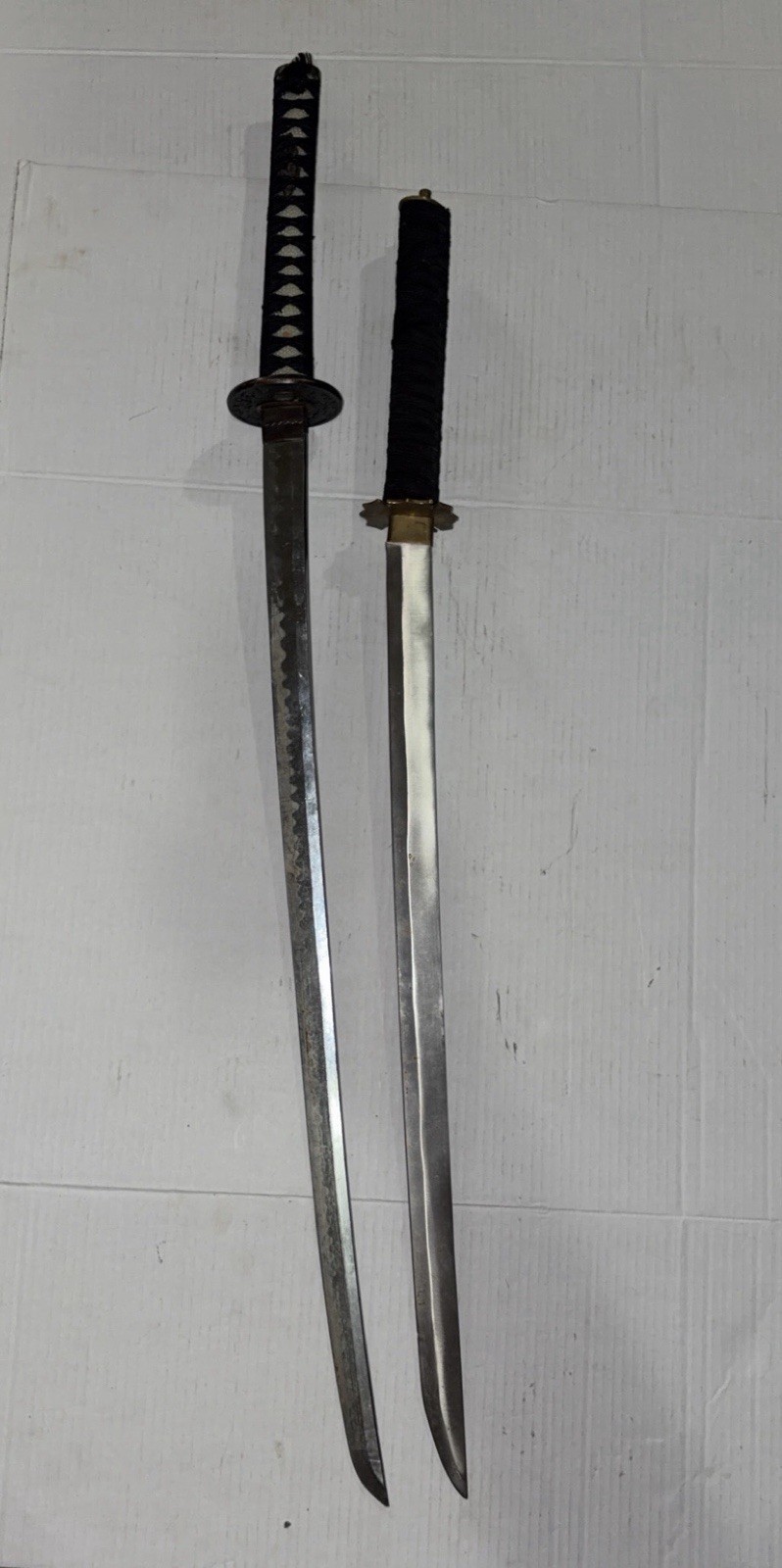 Vintage Katana Lot of 2 From 1970s Japan 35” 39”