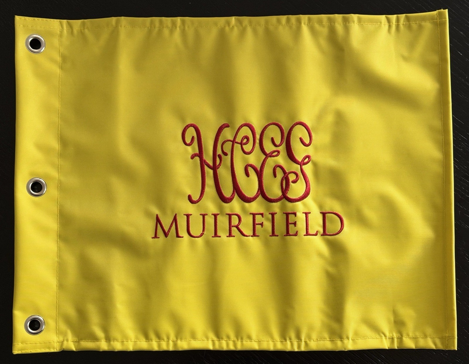 Muirfield HCEG Golf Pin Flag Unsigned British Open Championship RARE Scotland Muirfield HCEG Golf Pin Flag Unsigned British Open Championship RARE Scotland
